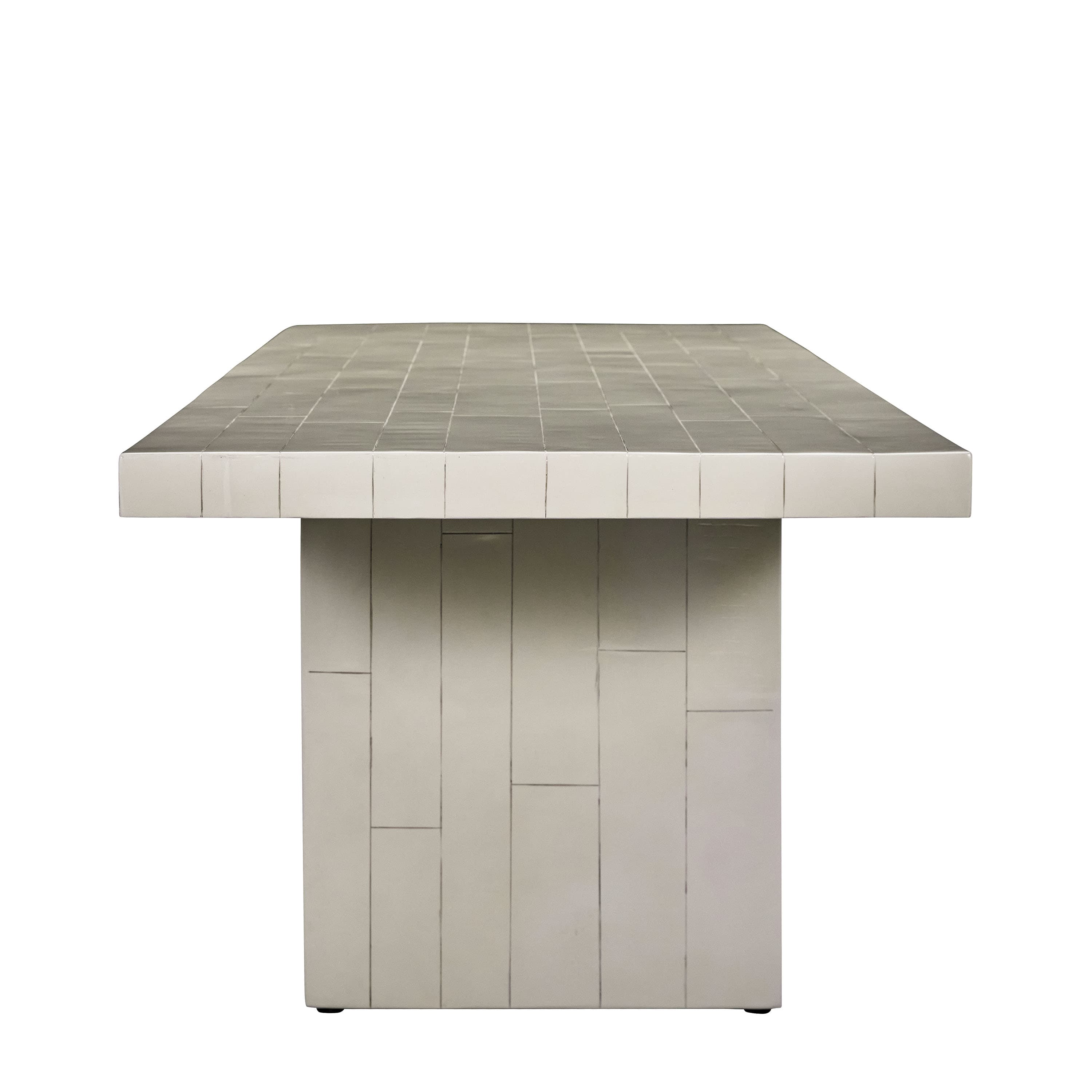 Brick Ruokapöytä Hiekka 200x90