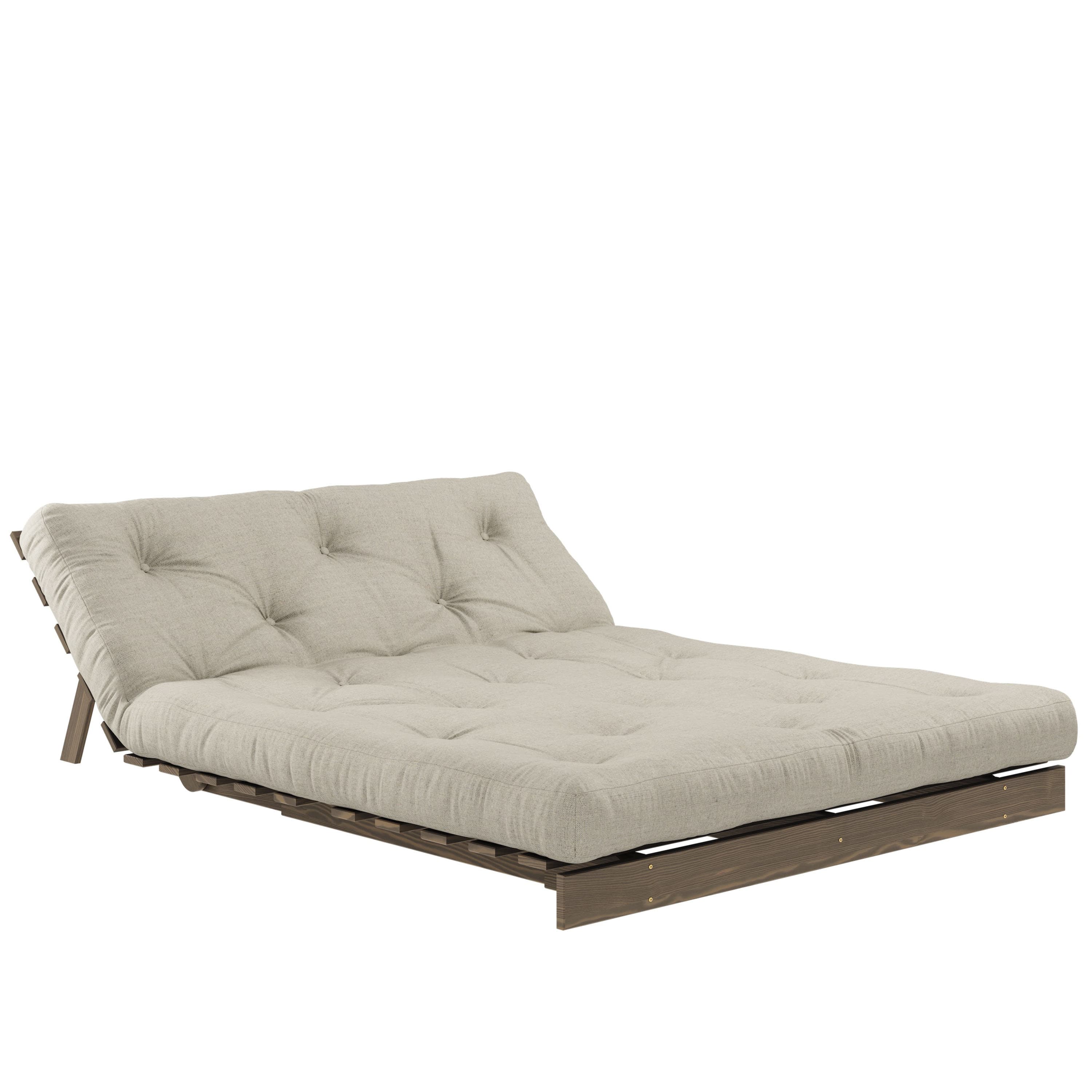 Roots Vuodesohva Ruskea/Linen 140cm