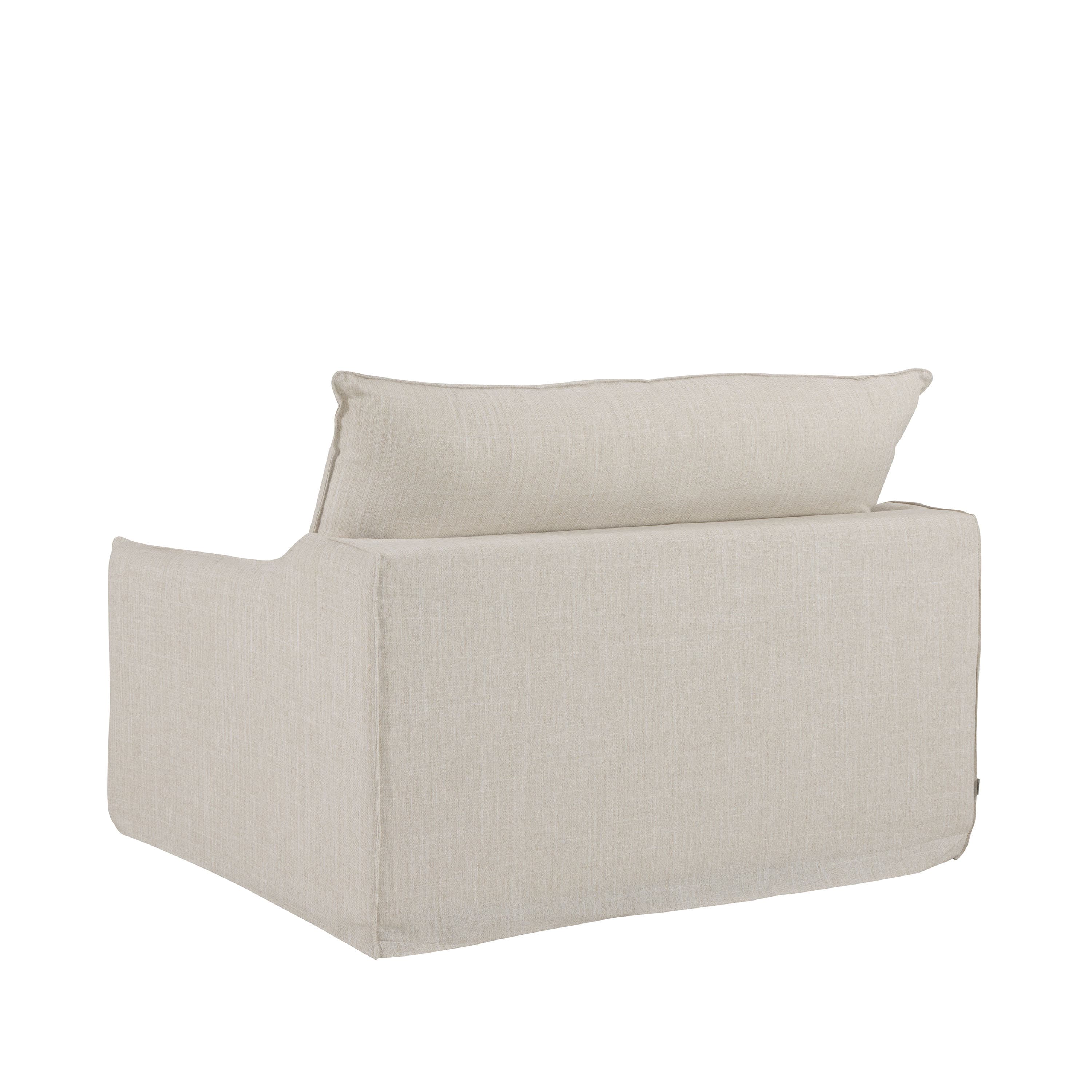 Grace Love Seat Light Linen 136 cm