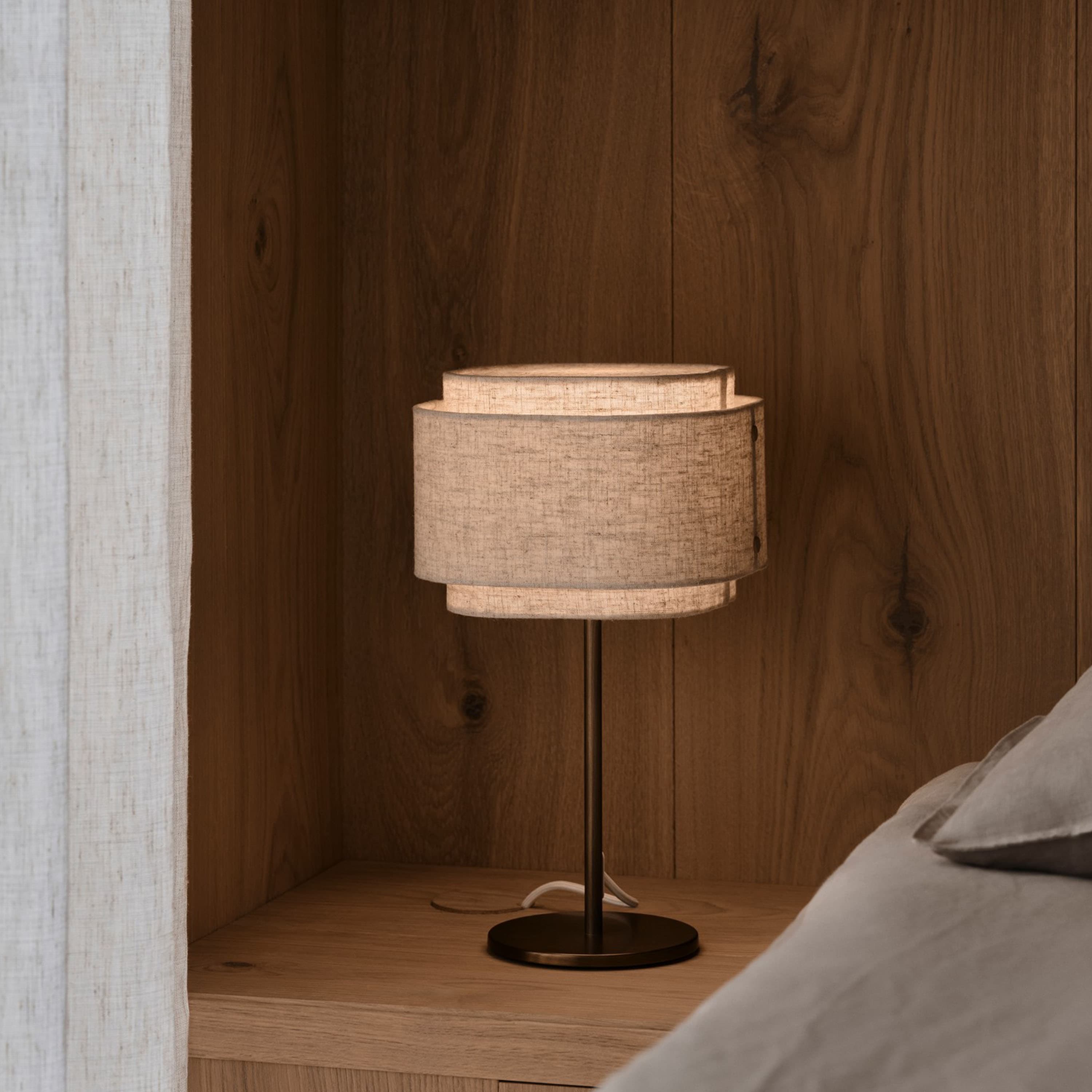 Takai Pöytävalaisin Beige 21cm