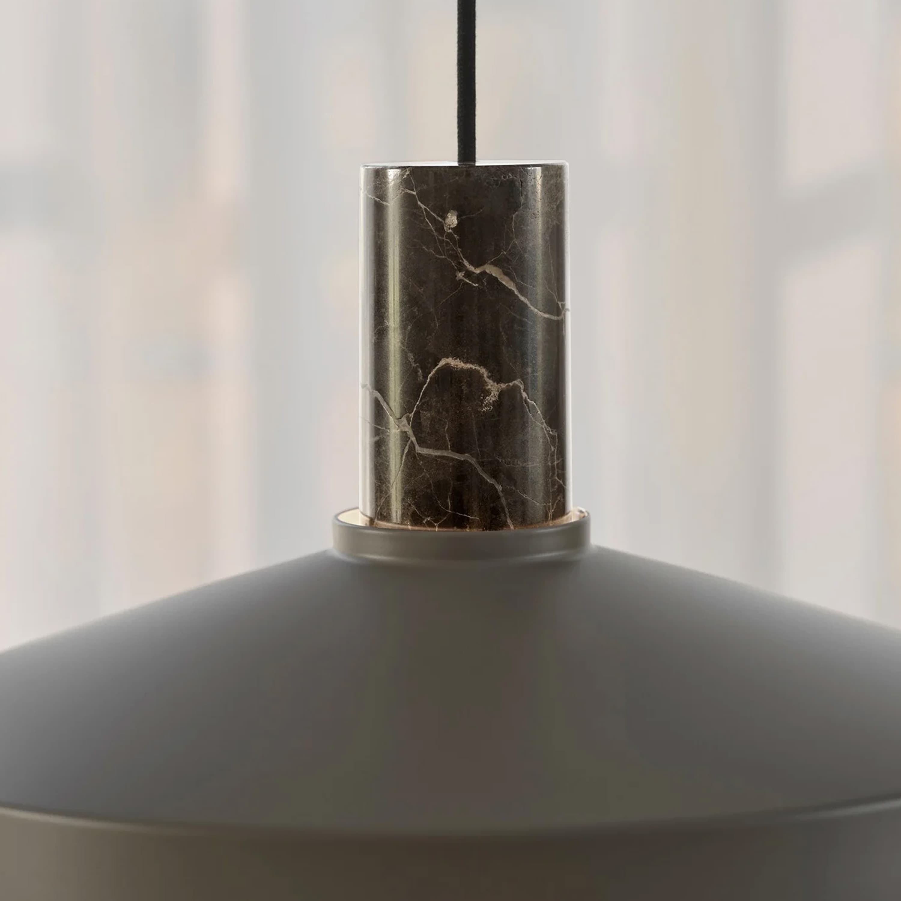 Elvas marble Kattovalaisin Vaalea ruskea Ø37