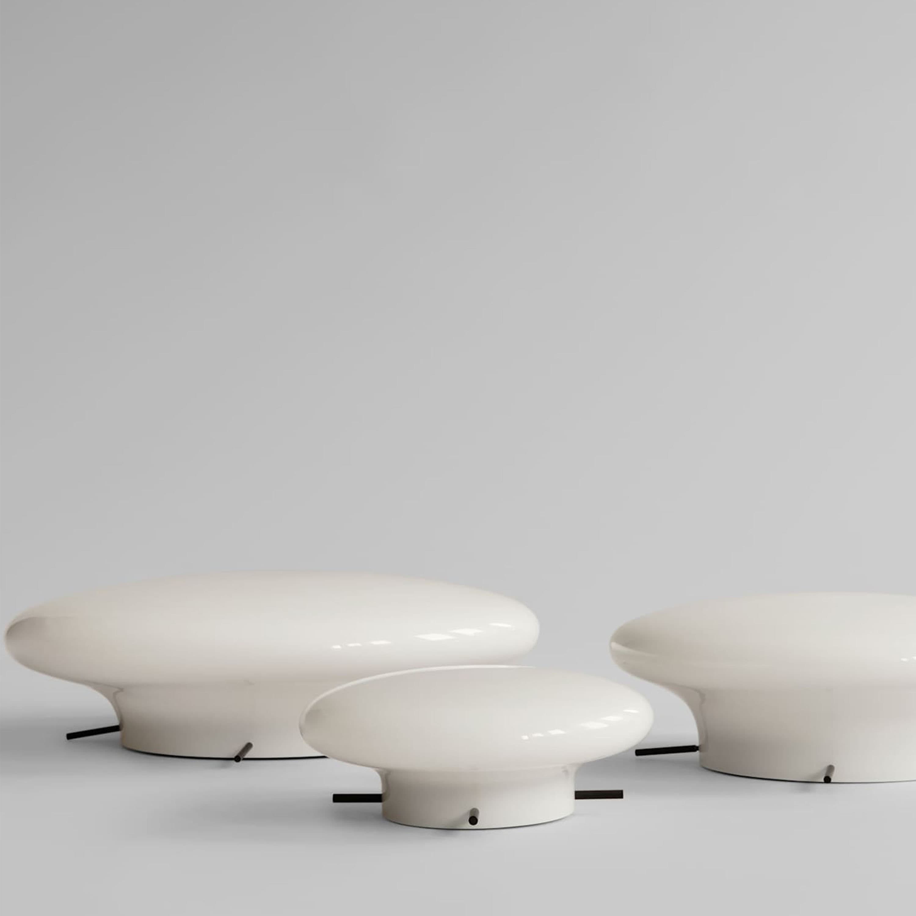 Hikari Seinävalaisin Opal White Ø24