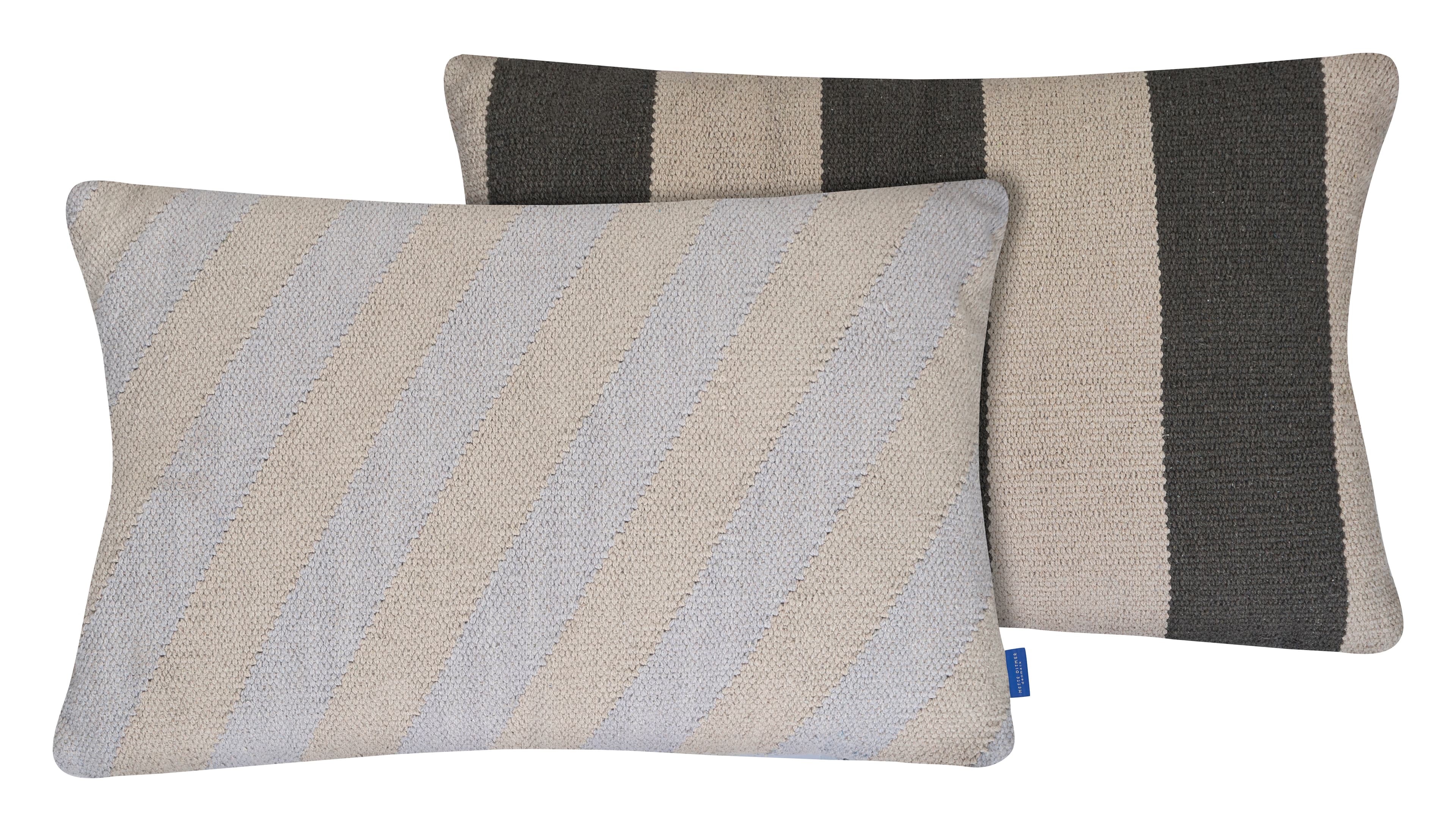 Across Kelim tyynynpäällinen light grey 40x60