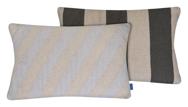 Across Kelim tyynynpäällinen light grey 40x60