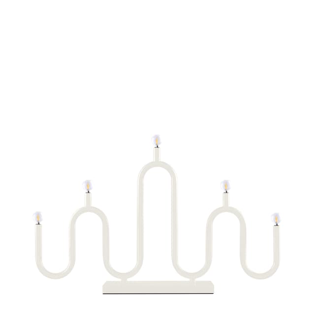 Noel Adventtikynttelikkö 5 Norsunluu