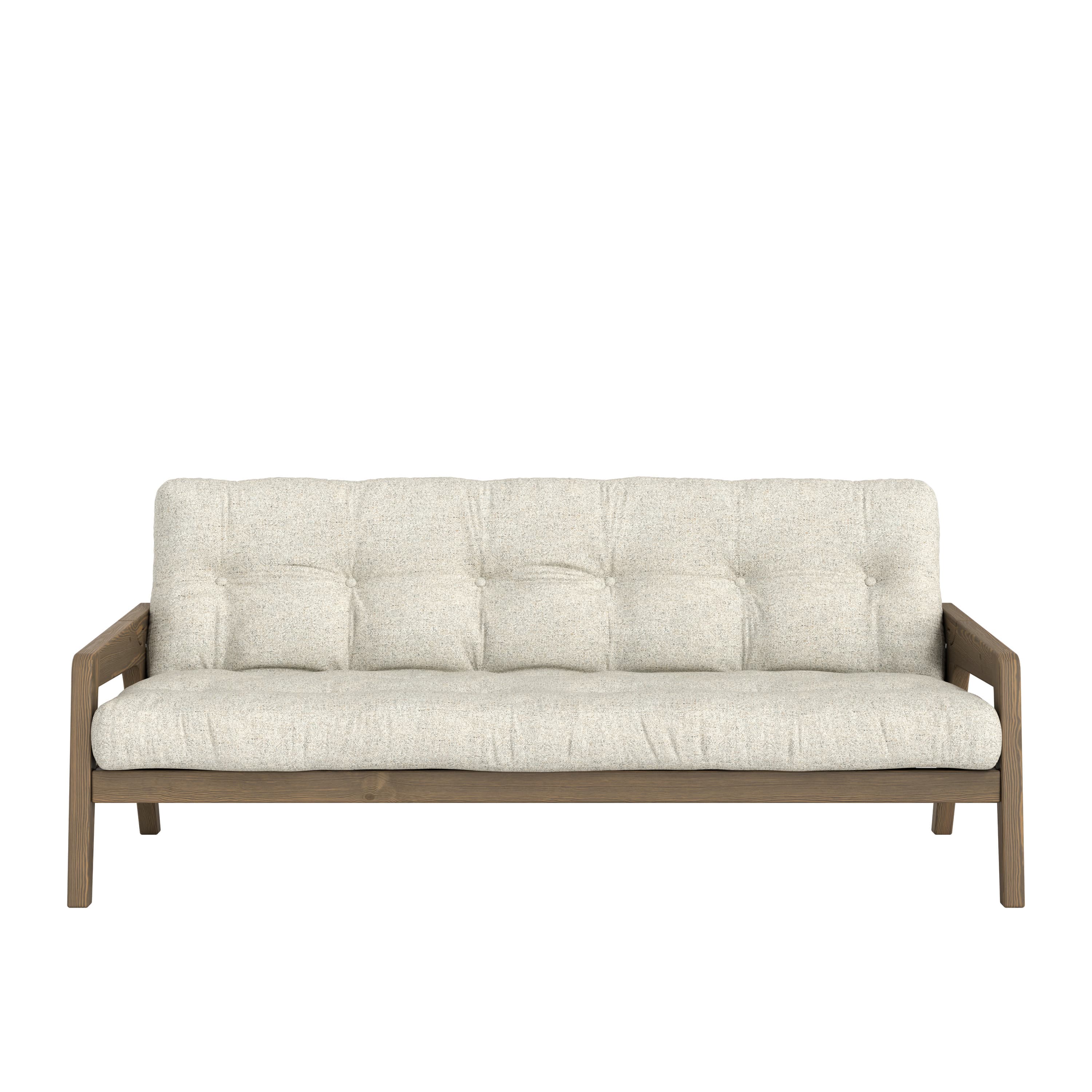 Grab Vuodesohva Carob Brown Lacquered/Soft Chalk 204cm