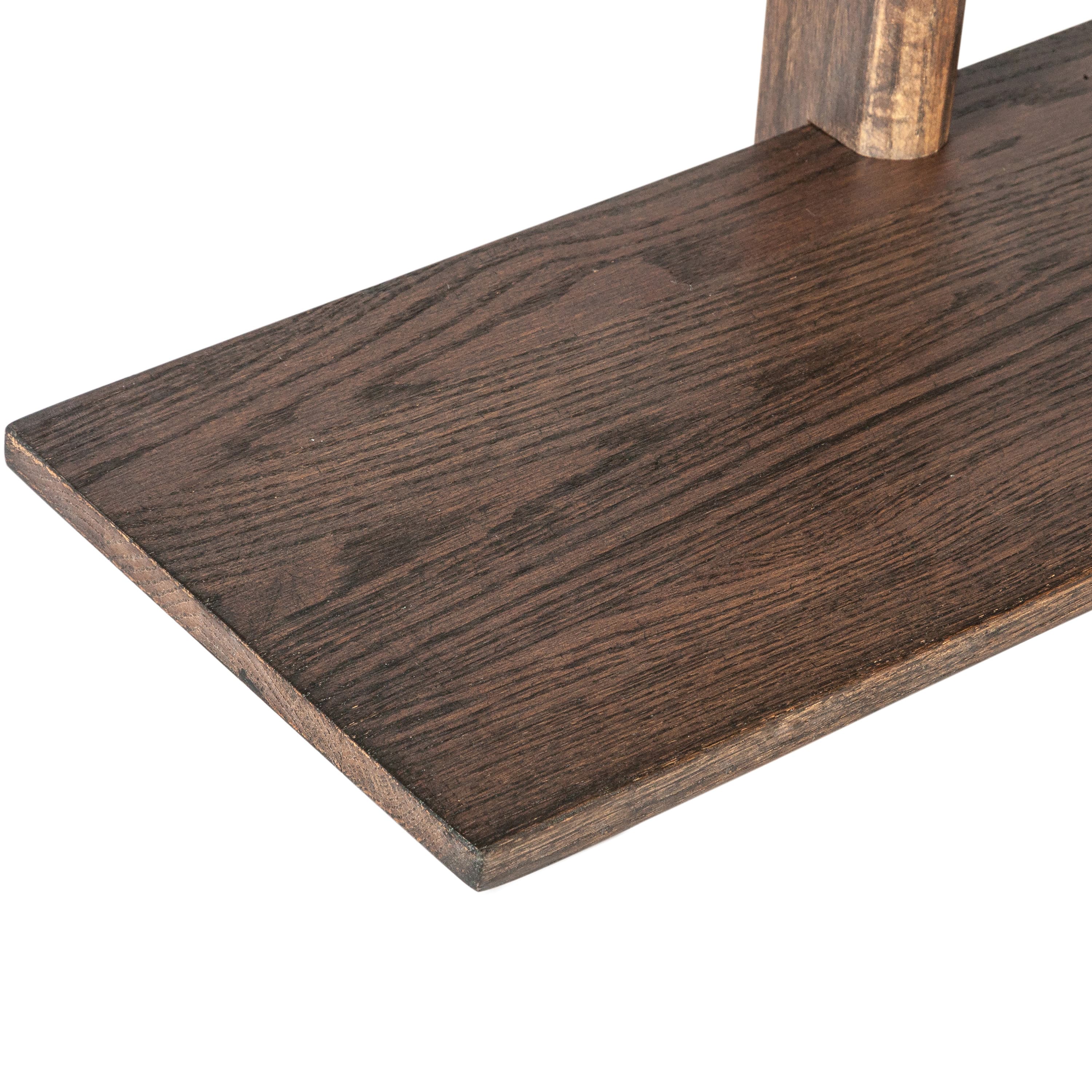 Noir Seinä­hylly Dark Oil Oak Large