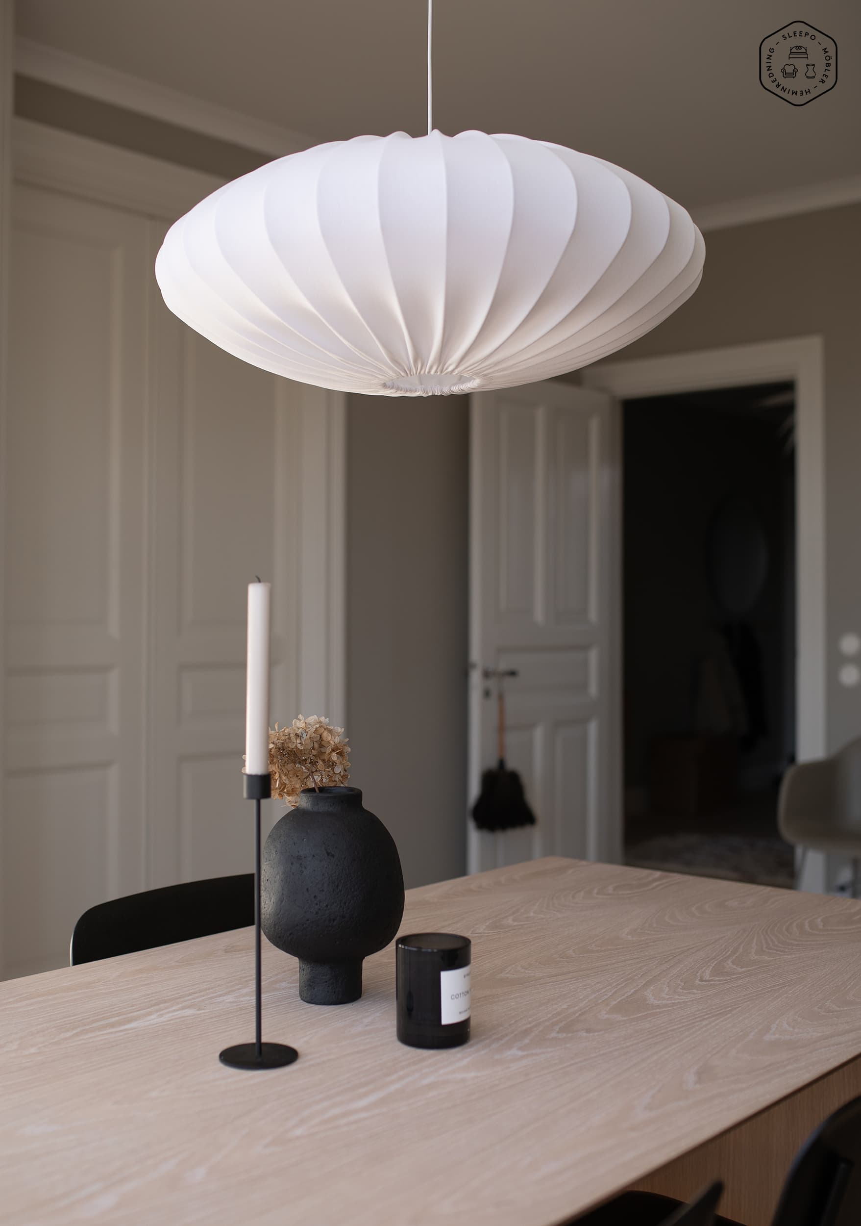 Ellipse kattovalaisin valkoinen 65cm