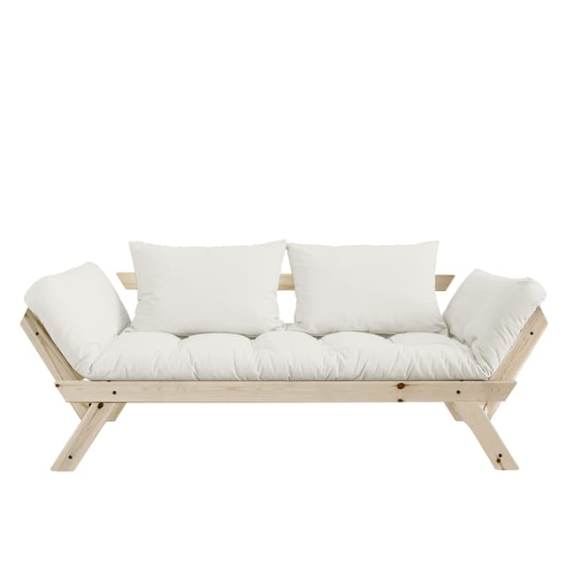 Bebop Sohvasänky Luonnollinen/Valkoinen 174 cm