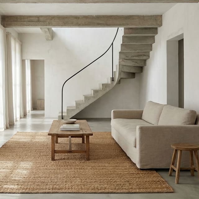 Jute Plain Juuttimatto 250x350 cm