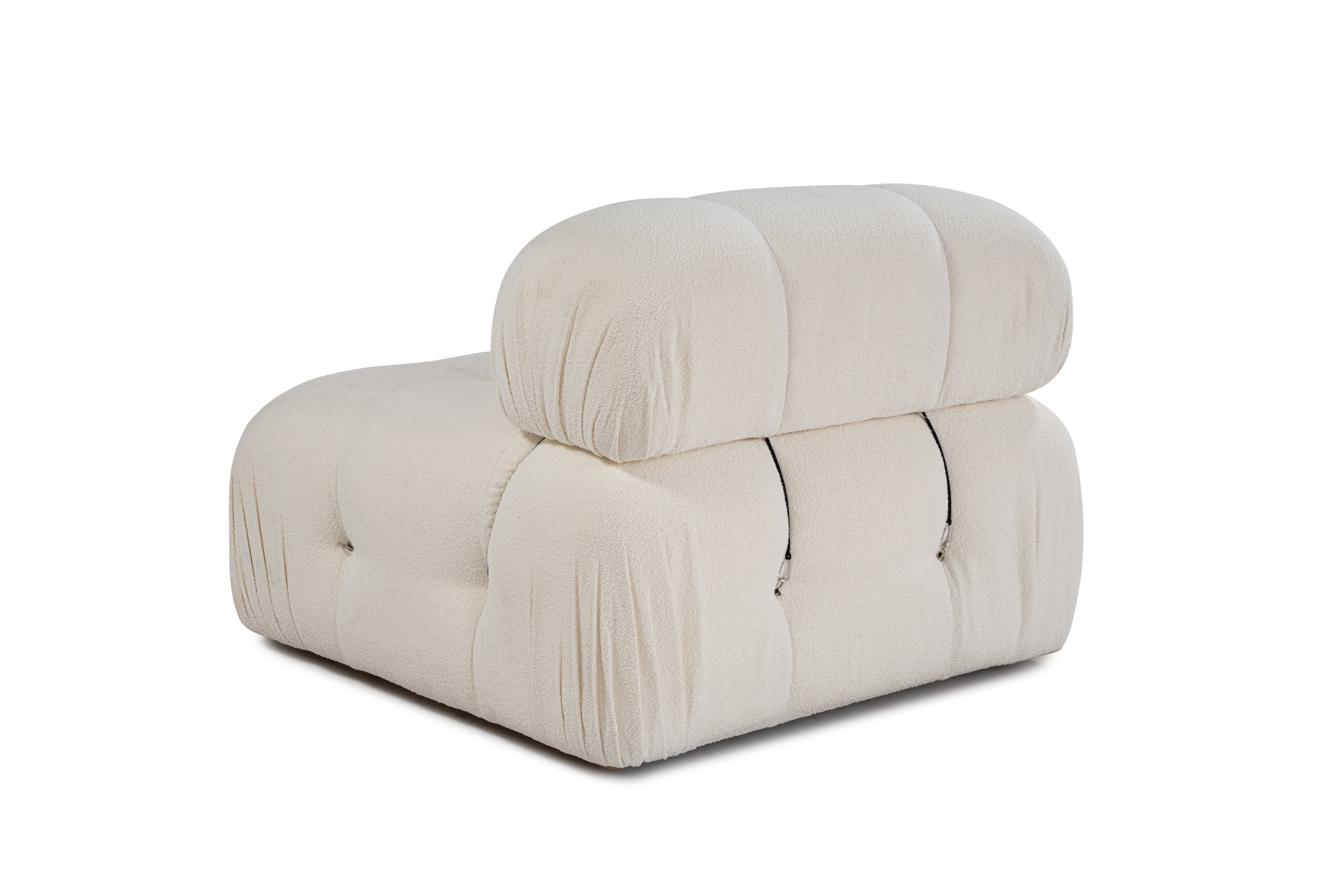 Blanca Vasen Moduuli White Bouclé