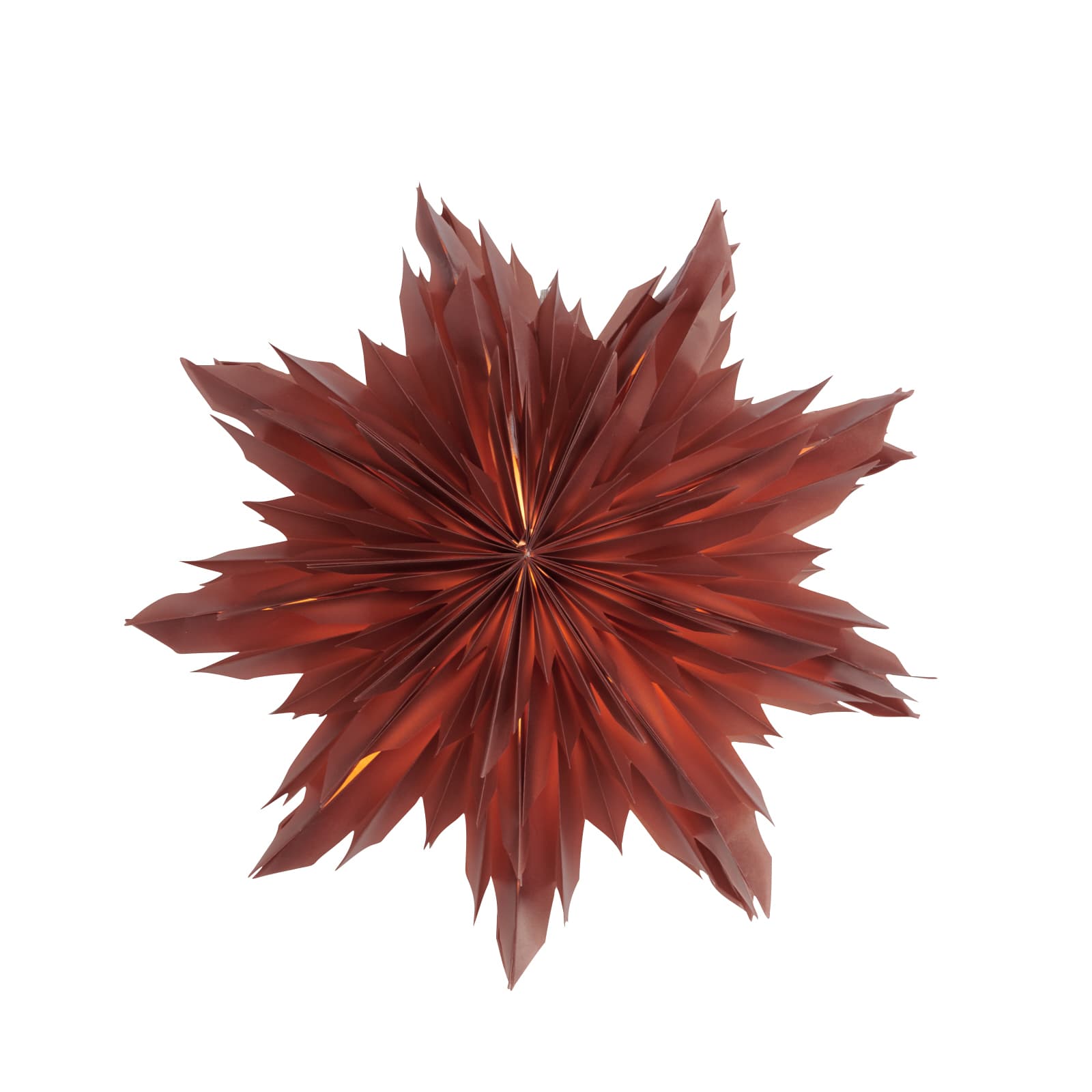 Oslo Joulutähti Red Orchre 44cm