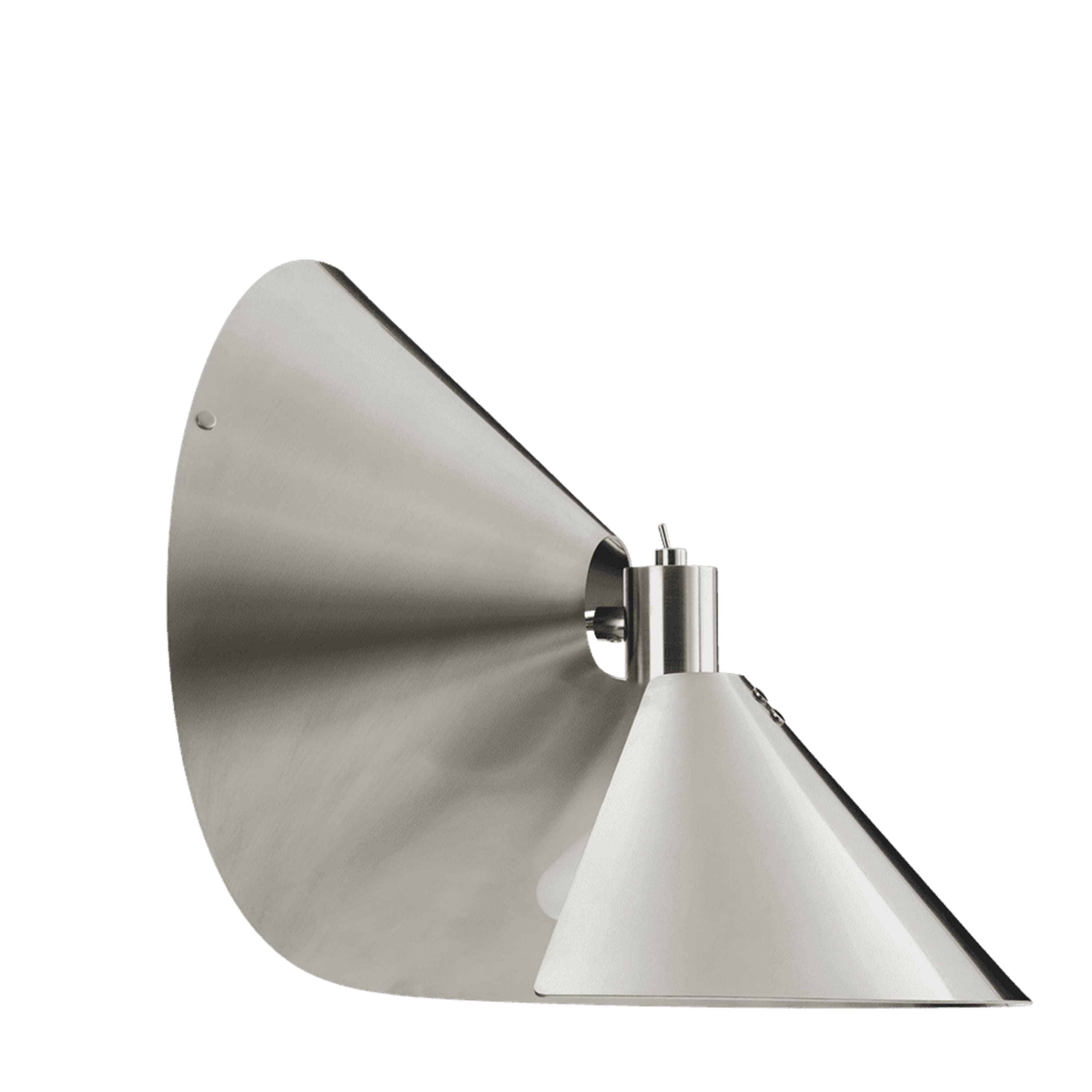 Peel Seinävalaisin Brushed Stainless Steel