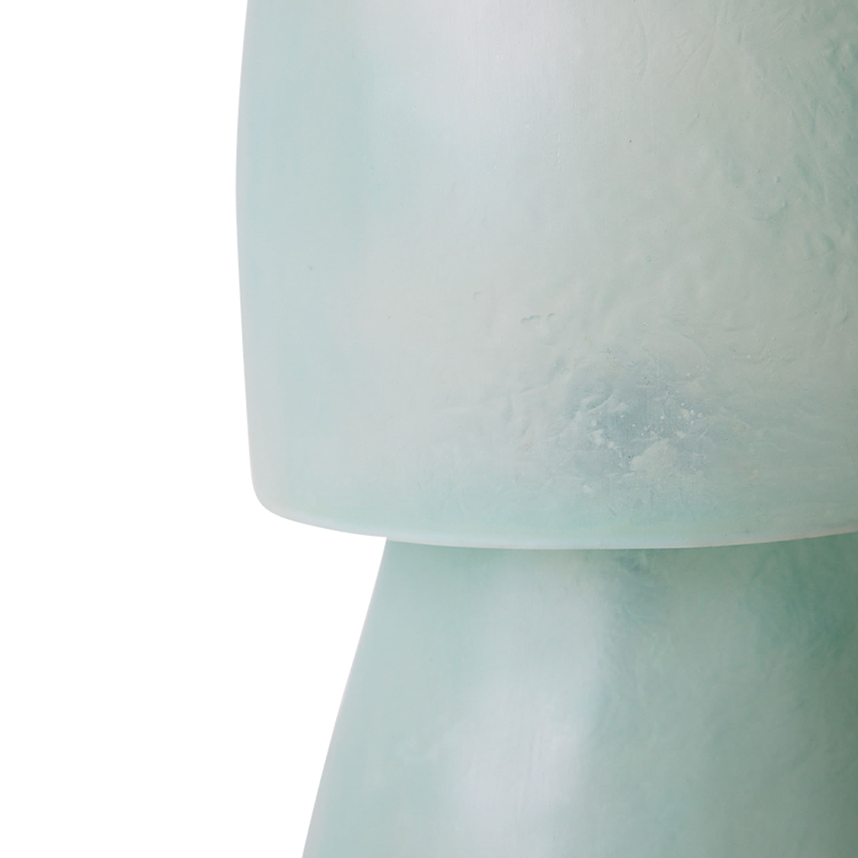 Glassfiber Pöytävalaisin Petrol Blue 51 cm