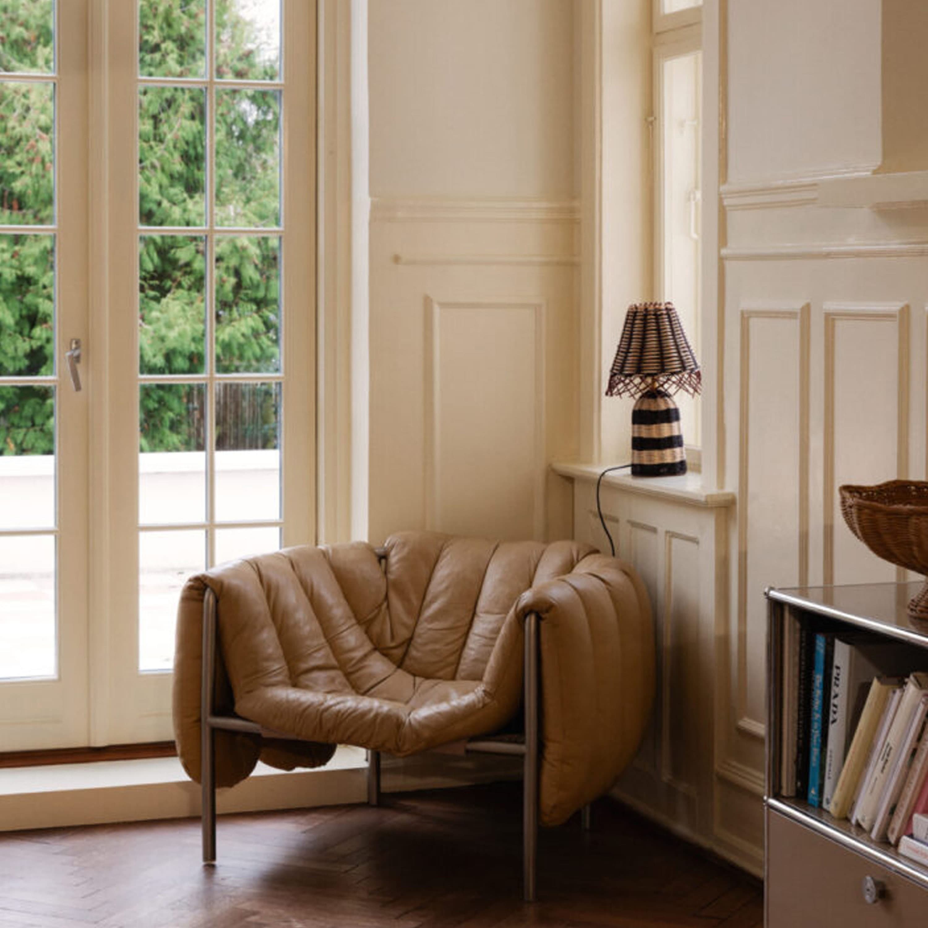 Pranav pöytävalaisin beige/musta 40 cm