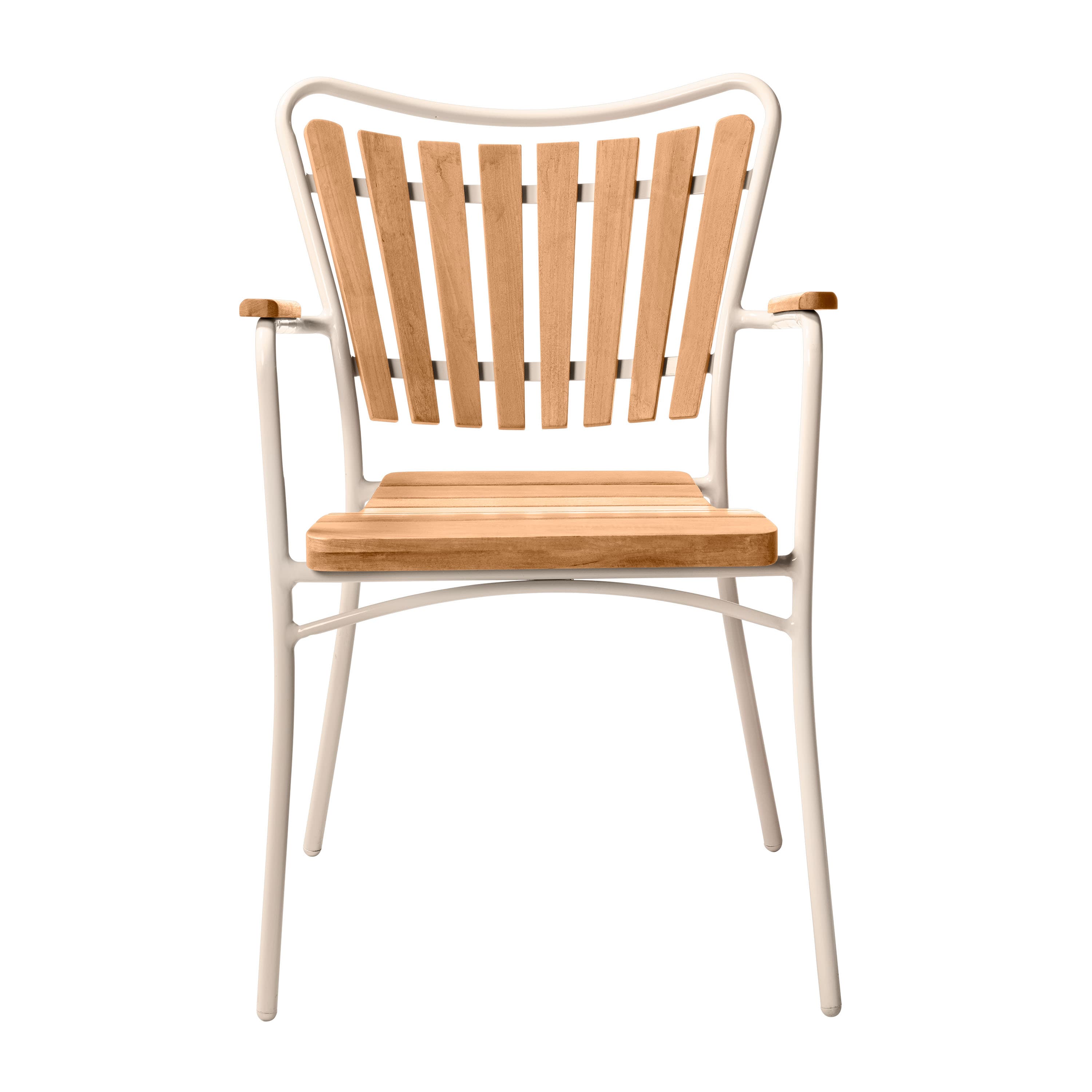 Ellen Käsinojallinen Tuoli Sandy Grey/Teak