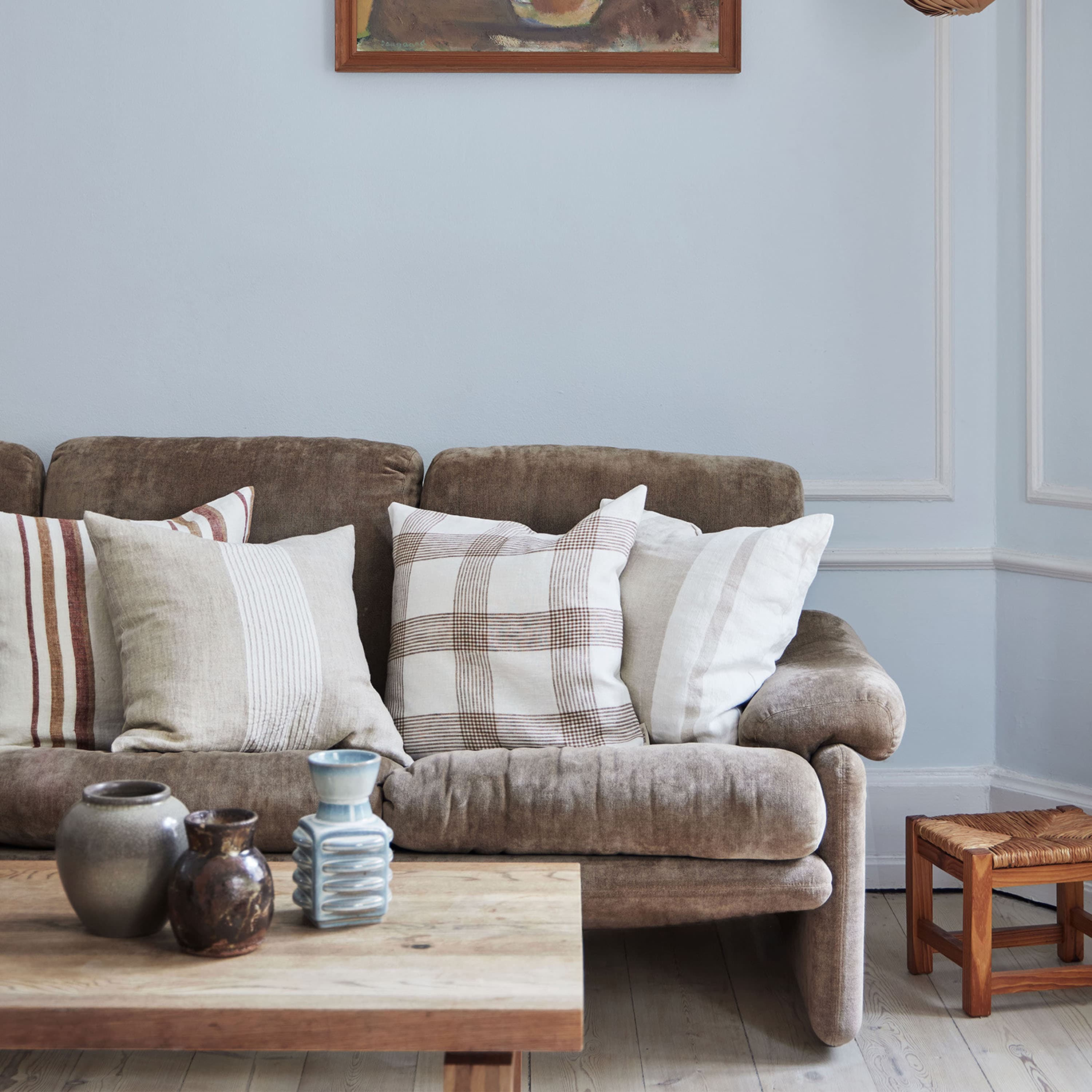 Jules Tyynynpäällinen Natural Stripe 40x60