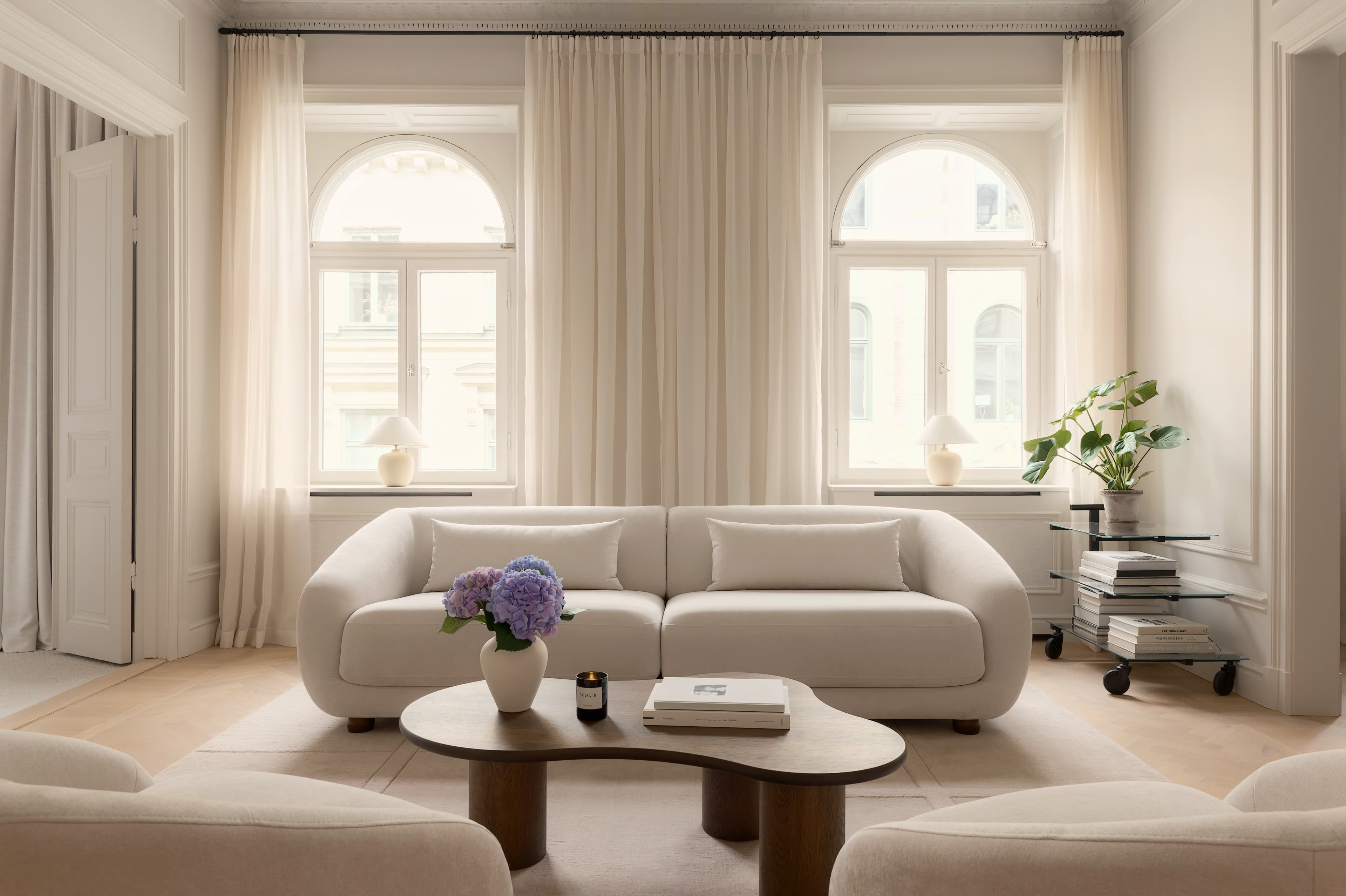 Alba 3-istuttava Sohva Beige 258cm