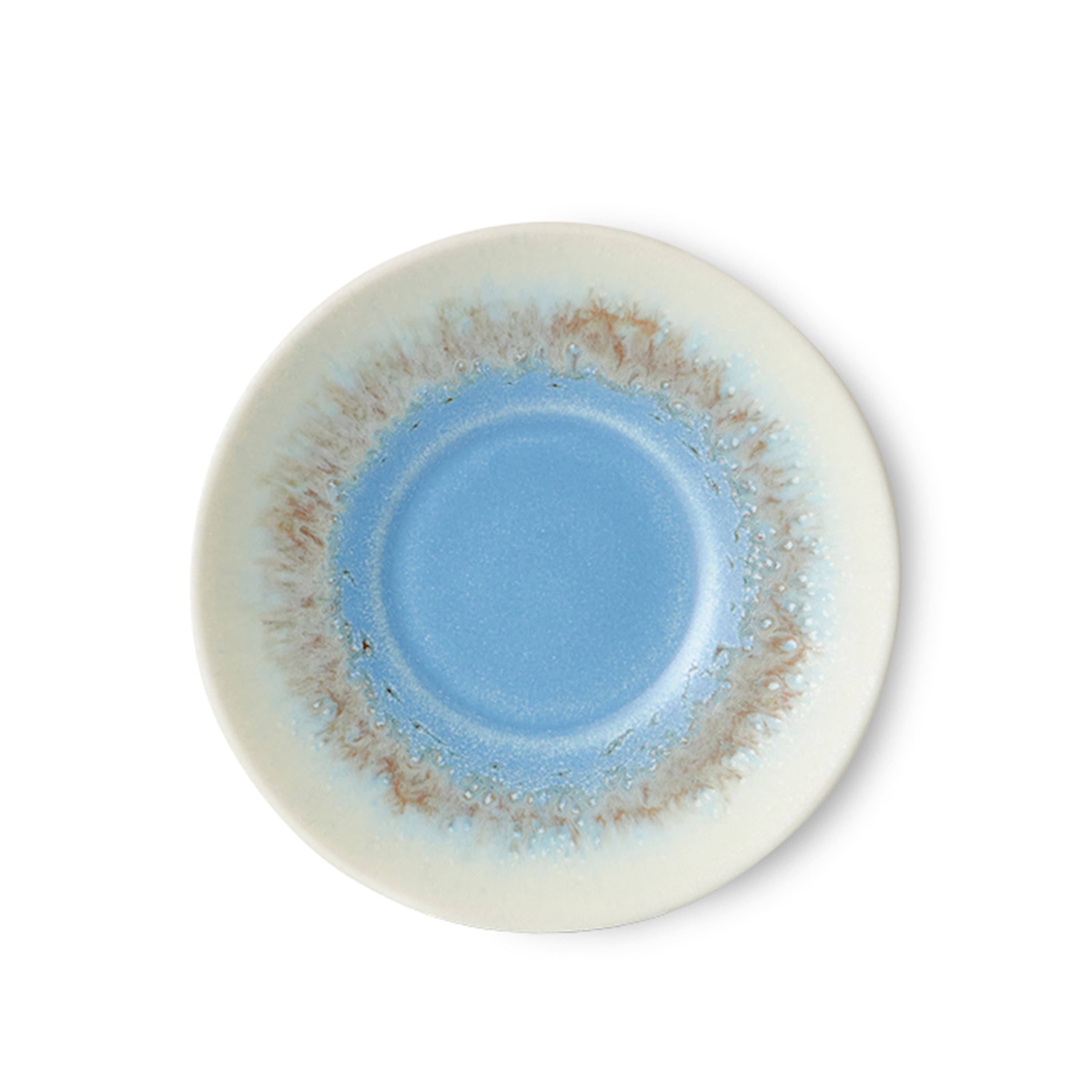 70s Ceramics Lautanen Ocean 4-pack