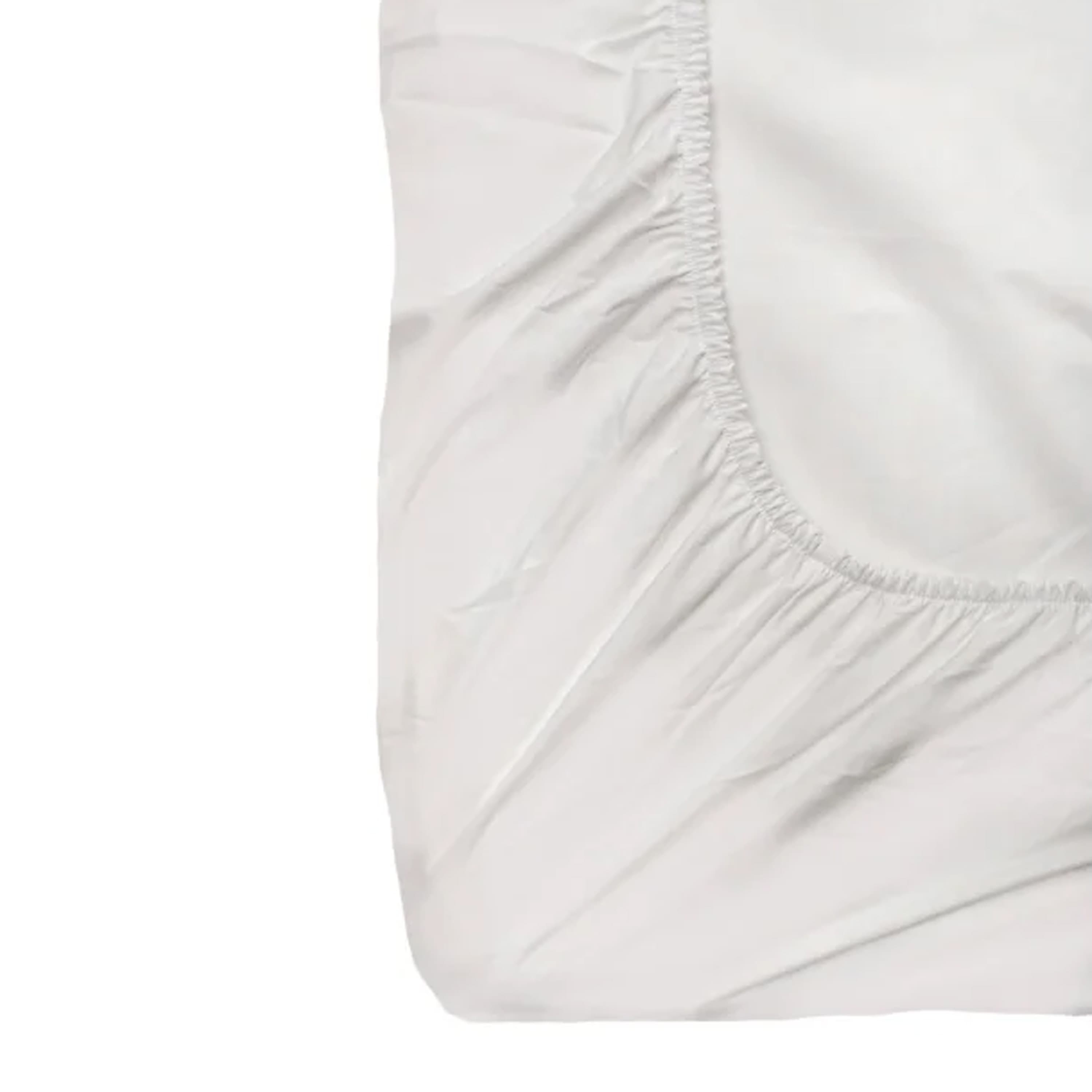 Dreamtime Formsytt Lakana GOTS Percale White 160x200