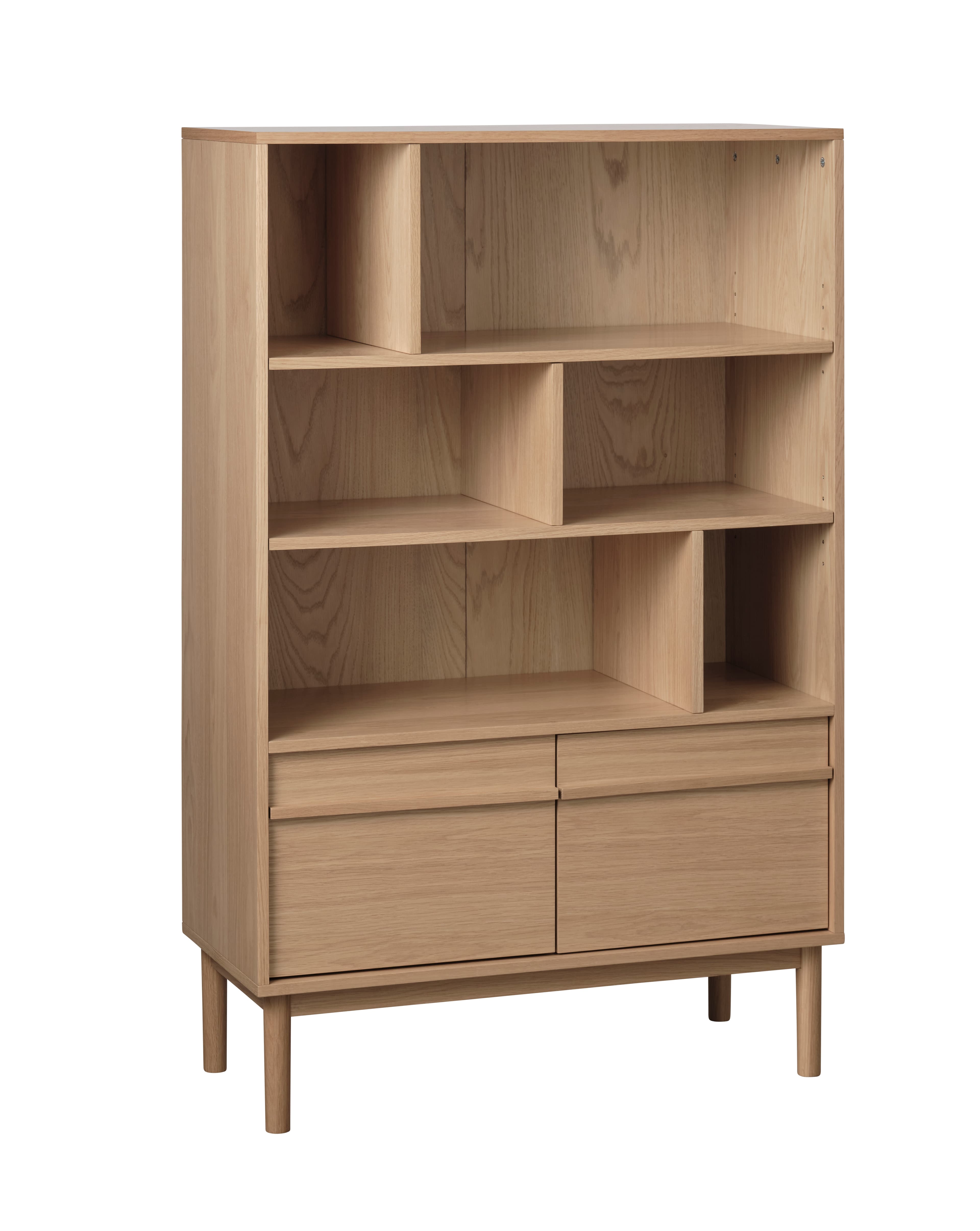 Andrea Kirjahylly Natural Oak 140cm