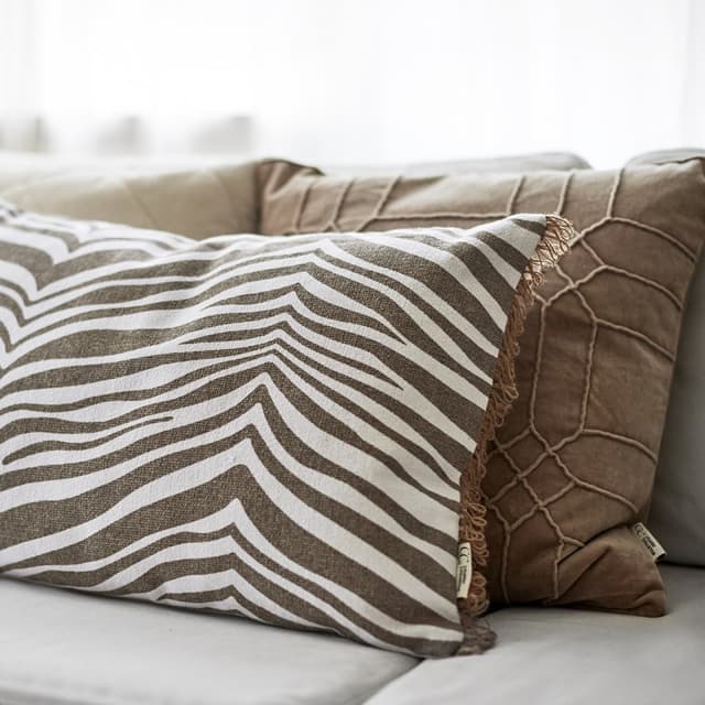 Zebra Koristetyyny Simply Taupe 40x60