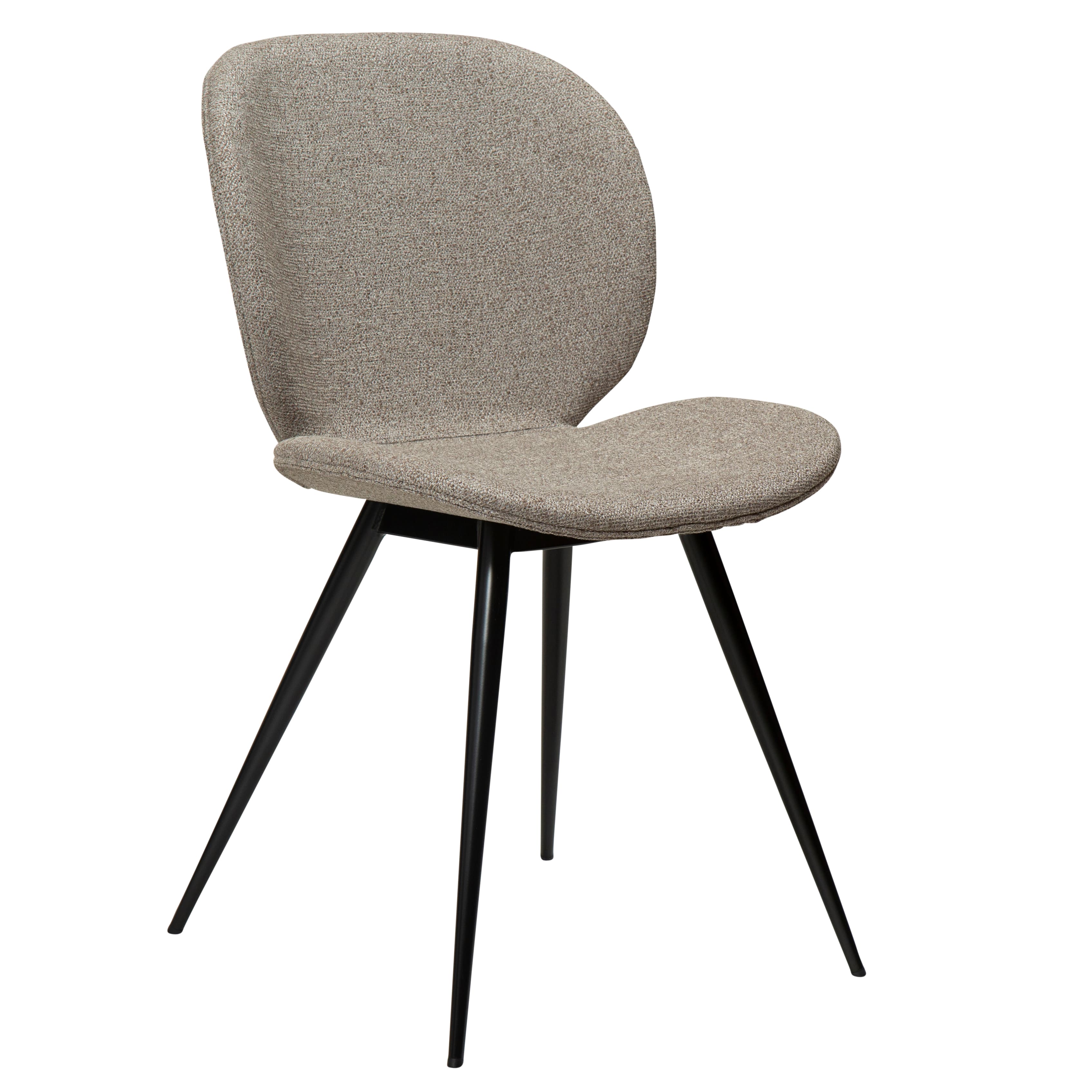 Cloud Ruokatuoli Boucle Beige/Musta