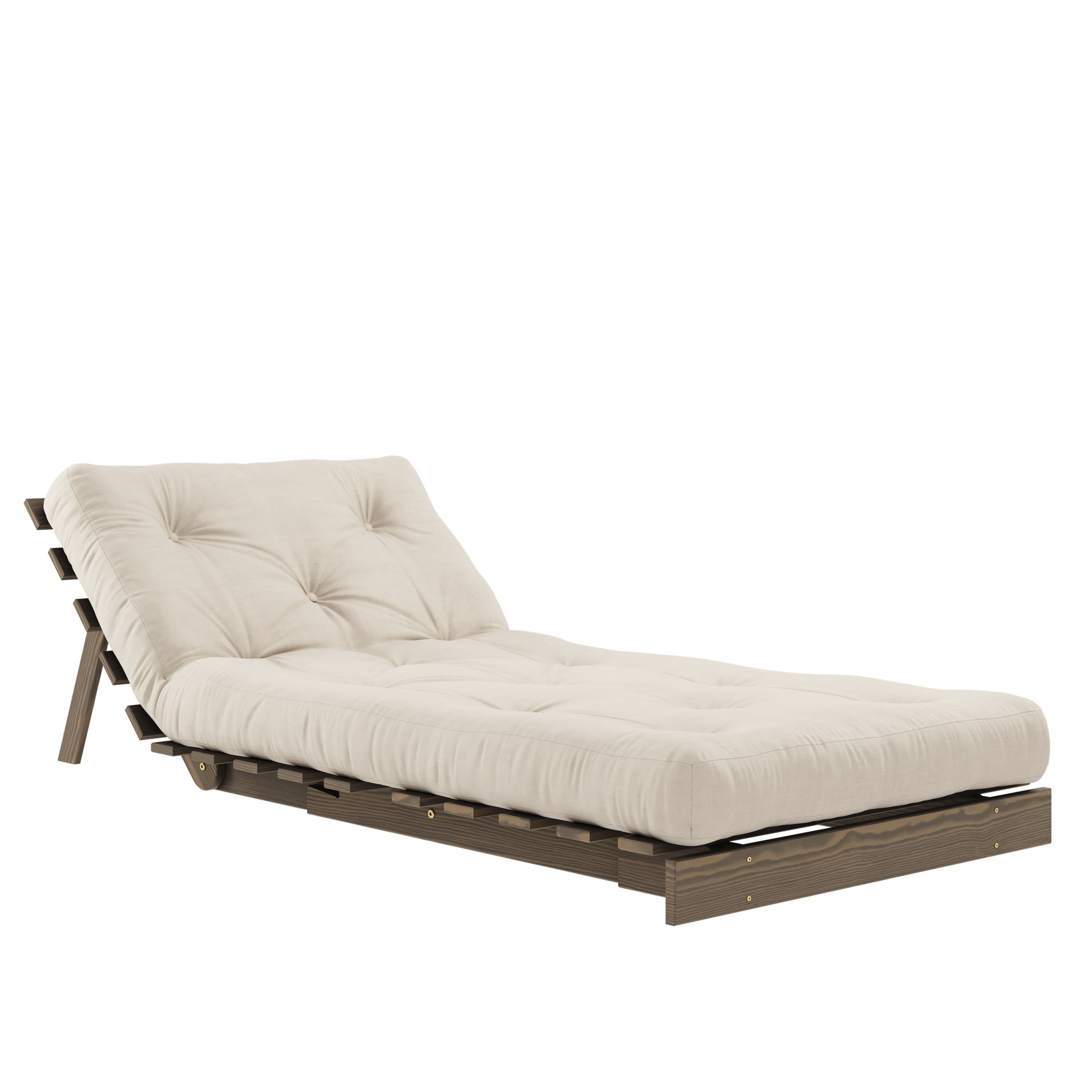 Roots Nojatuoli Ruskea/Beige 90cm