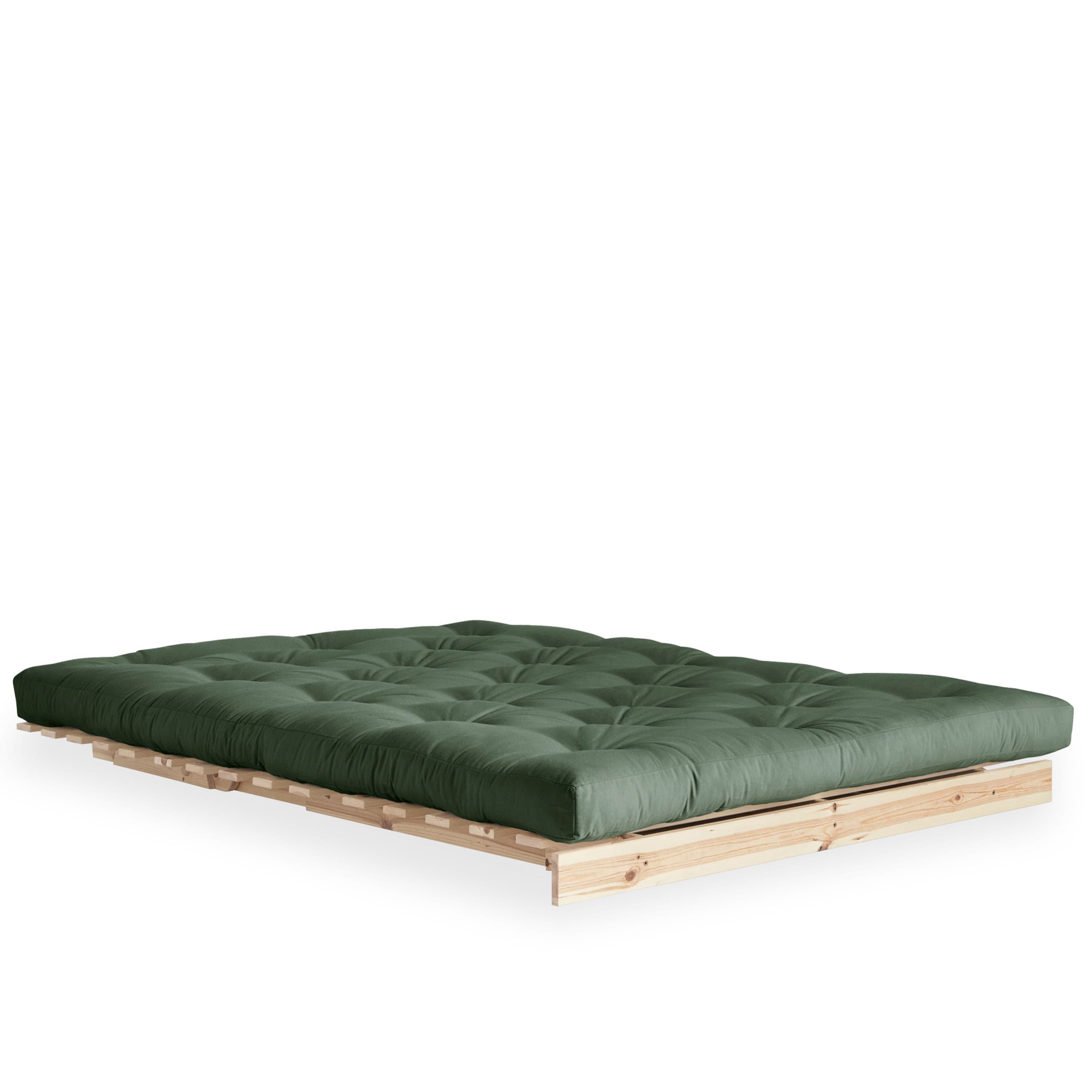 Roots Vuodesohva Luonnollinen/Olive Green 140 cm