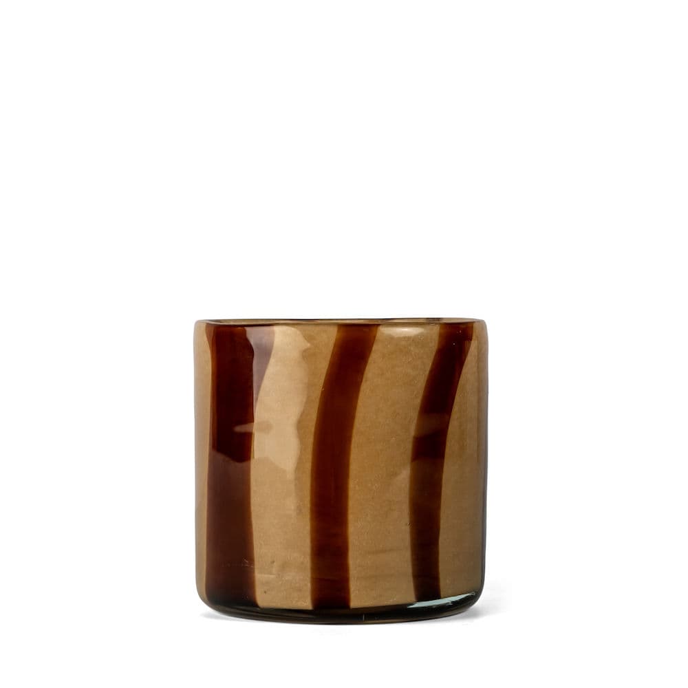 Calore Kynttilälyhty Ruskea/Beige 10 cm