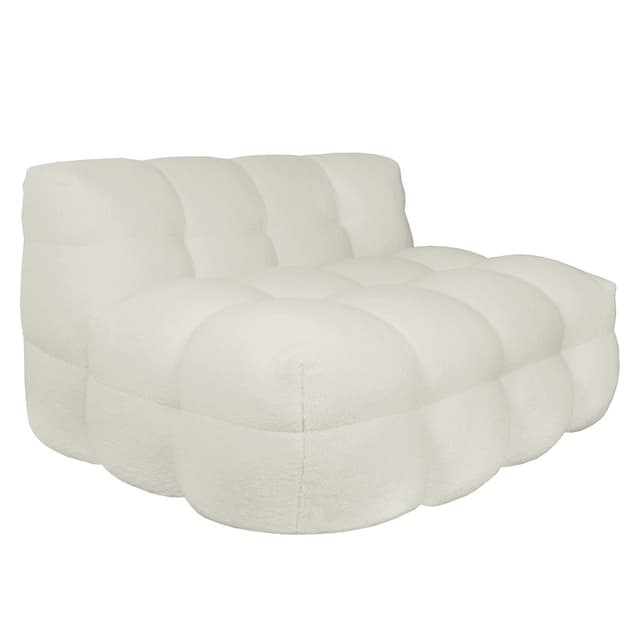 Billie Loungetuoli Creme Teddy 120 cm