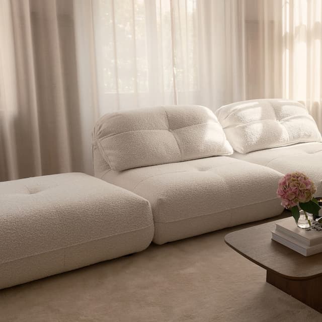 Toto-rahi Nature Bouclé 108 cm