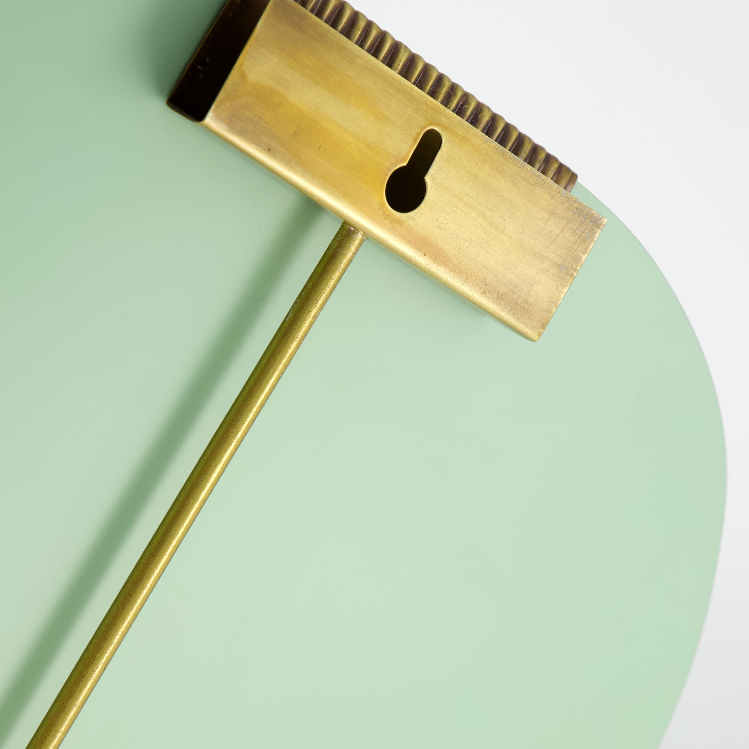 Clips Peili Golden/Antique Aluminium 54x100