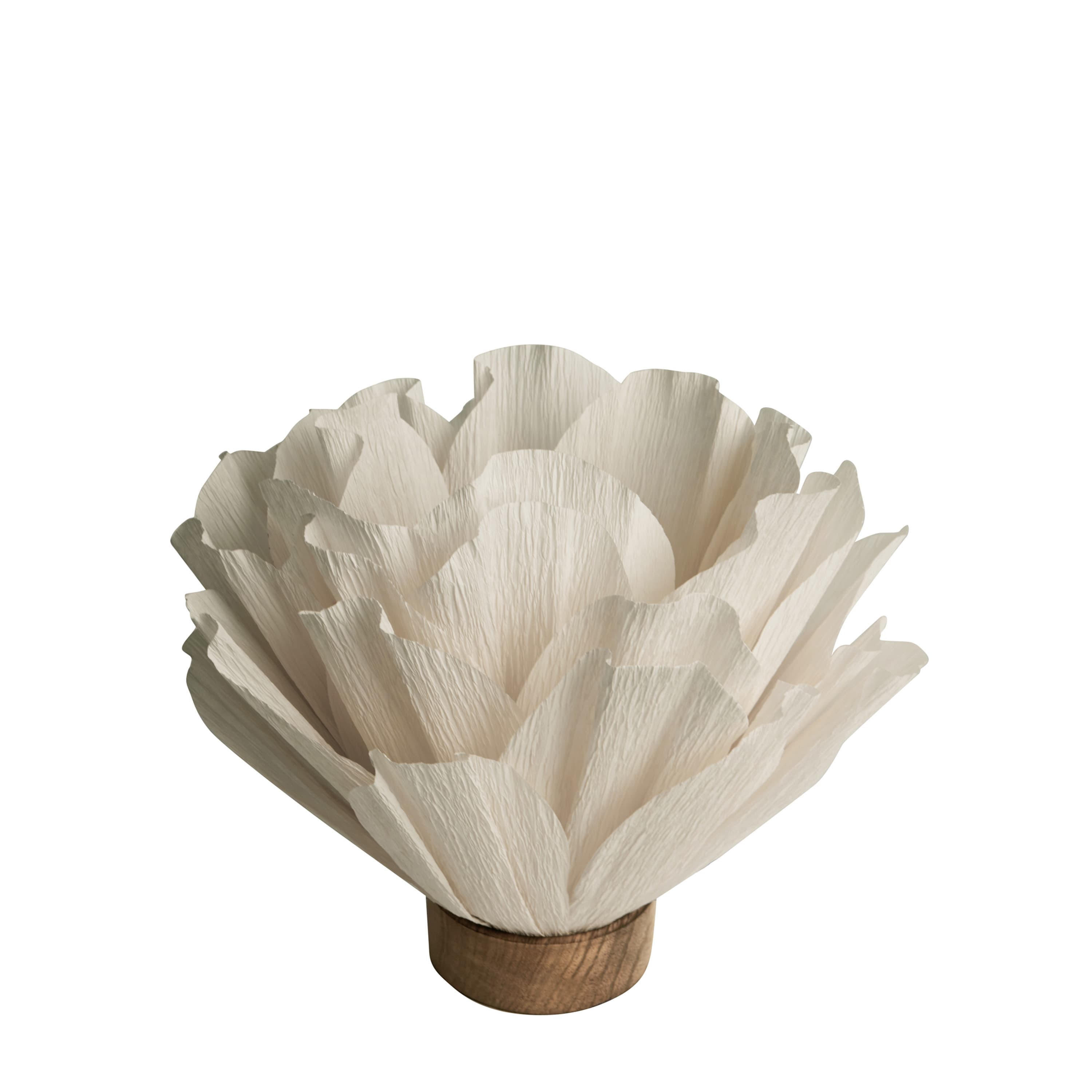 Lisa Pöytävalaisin Valkoinen 23cm