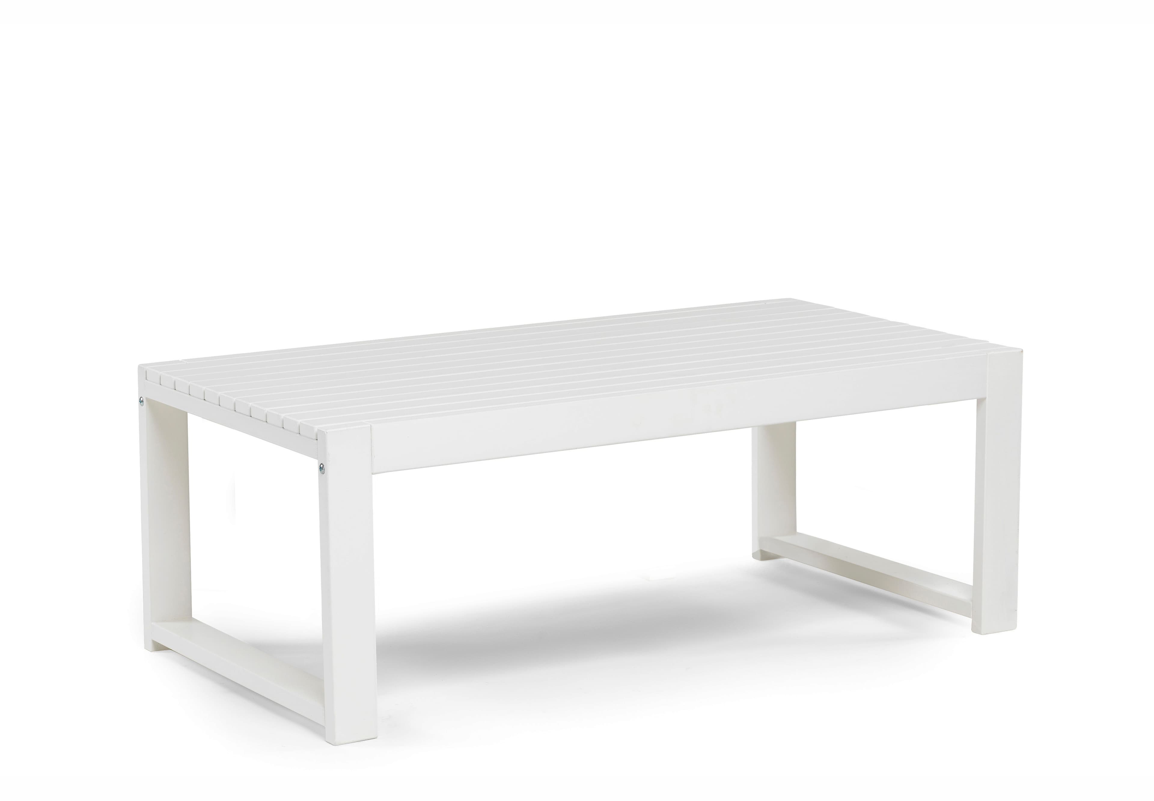 Gotland Sohvapöytä Valkoinen 60 x 120