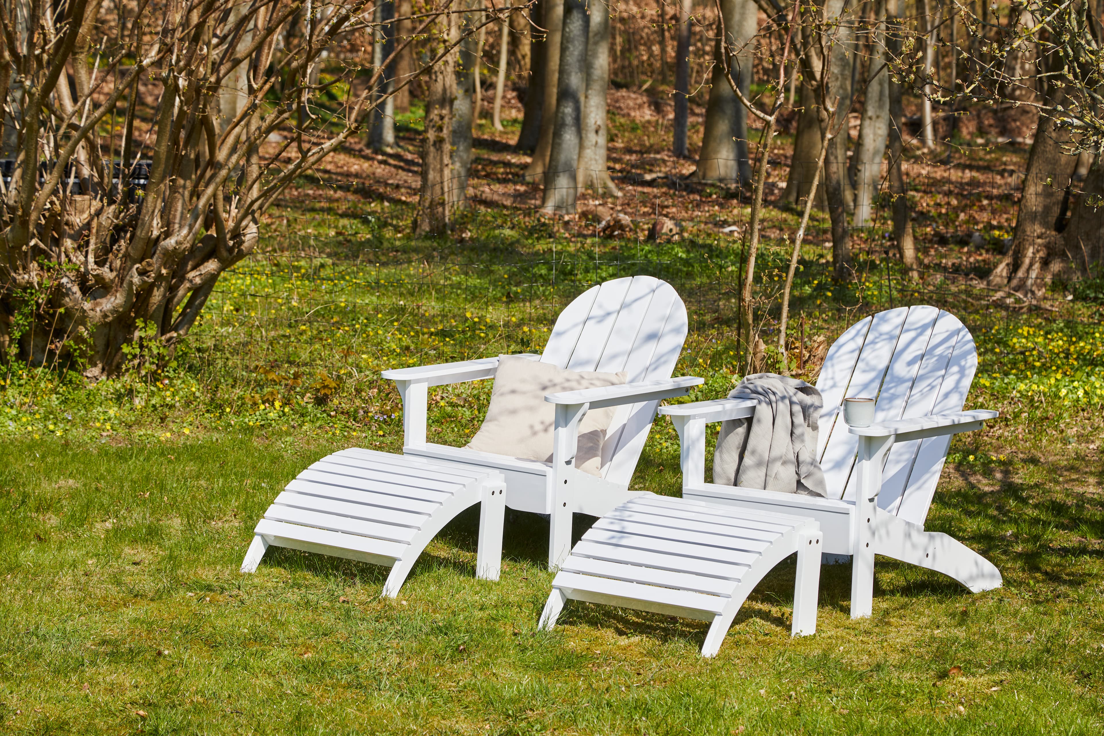 Adirondack Lepotuoli White