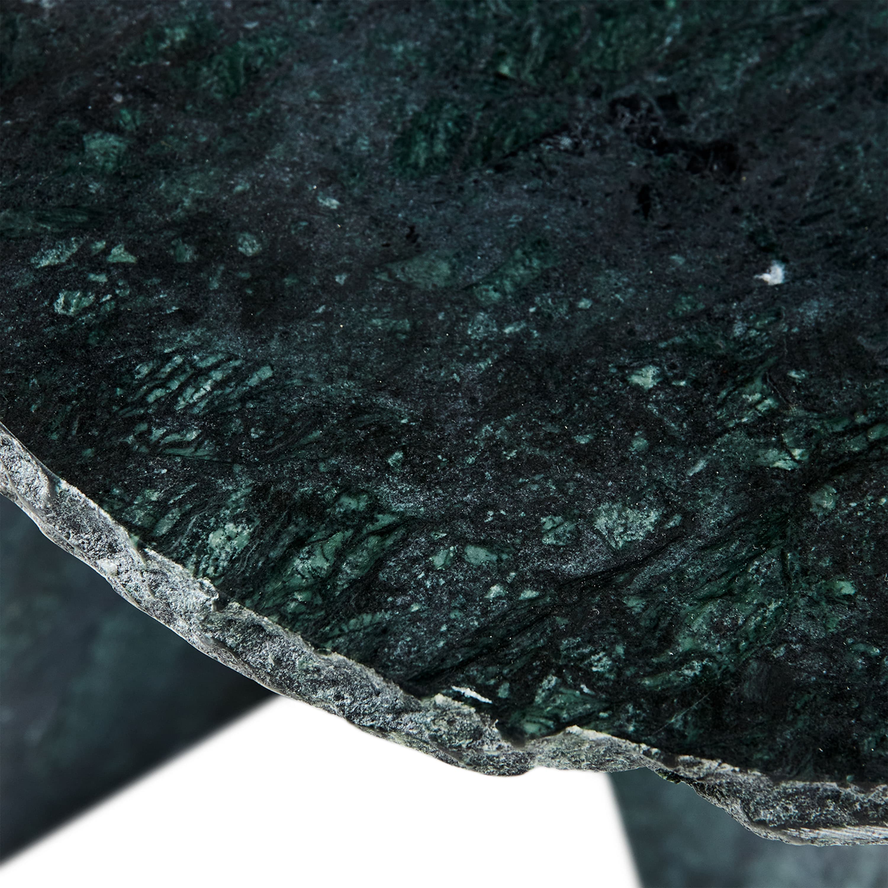 Verde Sivupöytä Green Marble Ø40