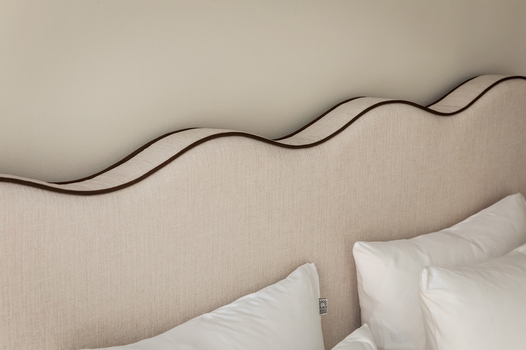 Piper Sängynpääty Luonnonvärinen/Chocolate 180cm