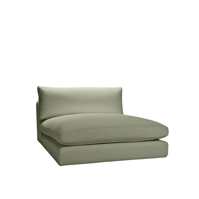 Capri 1,5-istuttava divaanimoduuli Vihreä 120x155