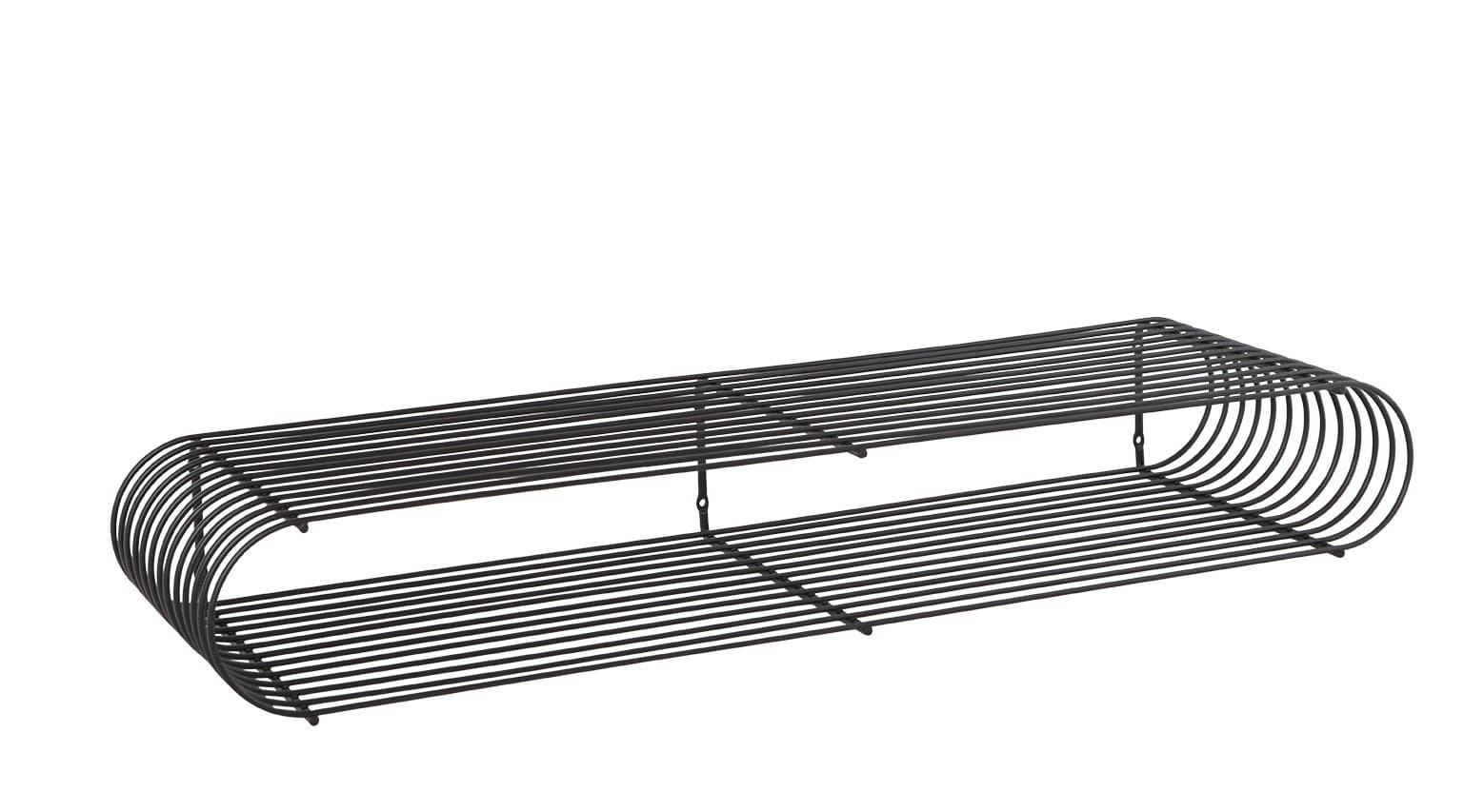 Curva Seinähylly Black 80 cm