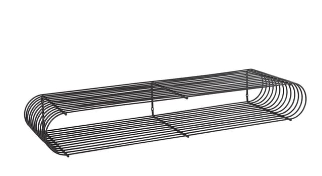 Curva Seinähylly Black 80 cm