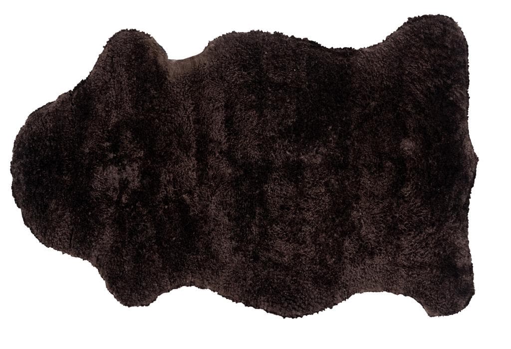 Ella Lyhytkarvainen Lampaantalja Dark Brown 100 x 60