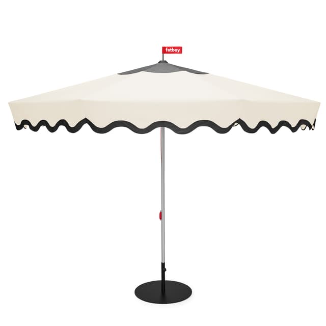 Pensol Aurinkovarjo sis. Jalusta Creme/Black Ø350