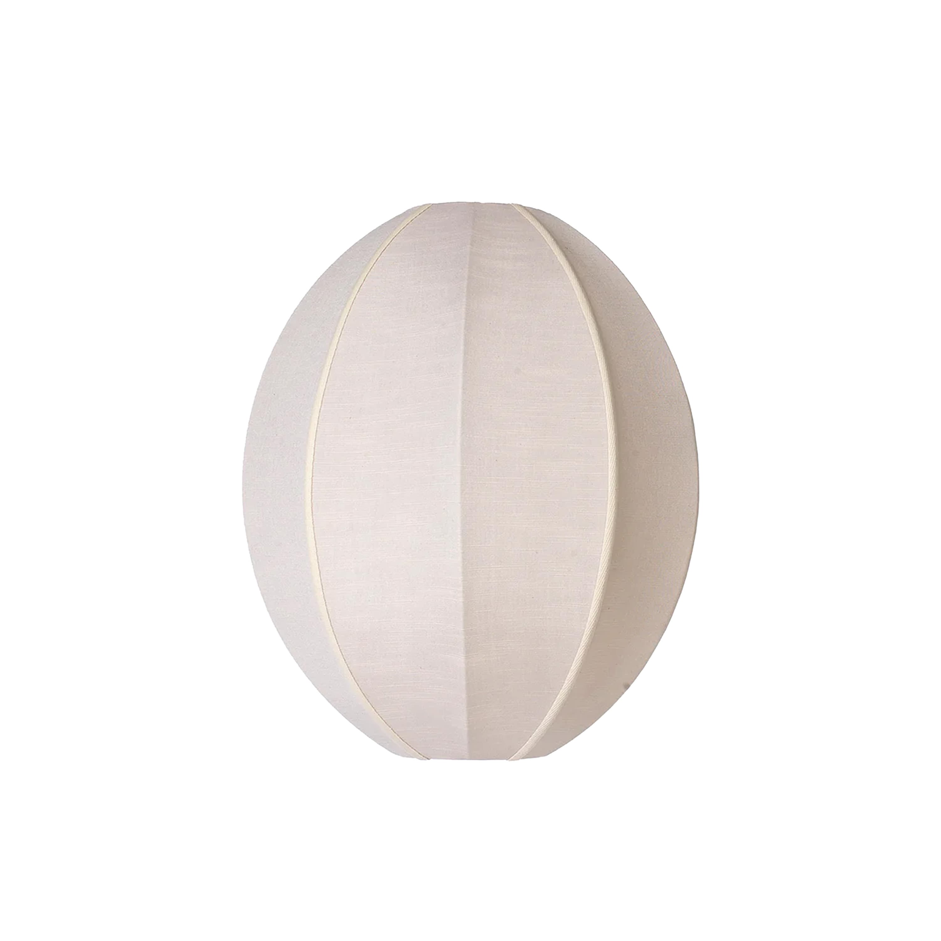 Oval S Lampunvarjostin Sand
