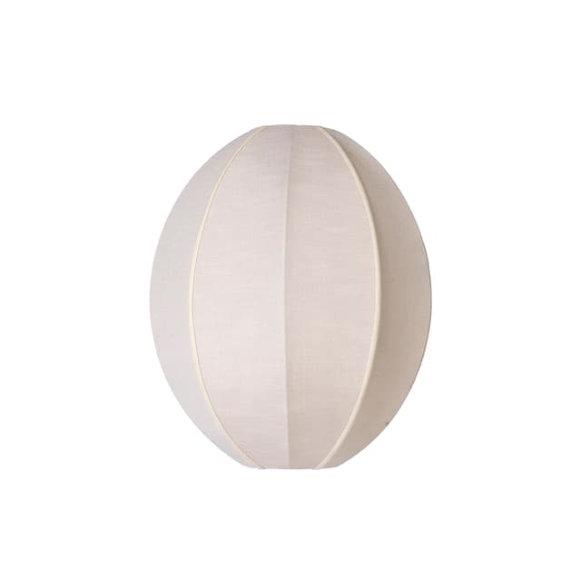 Oval S Lampunvarjostin Sand