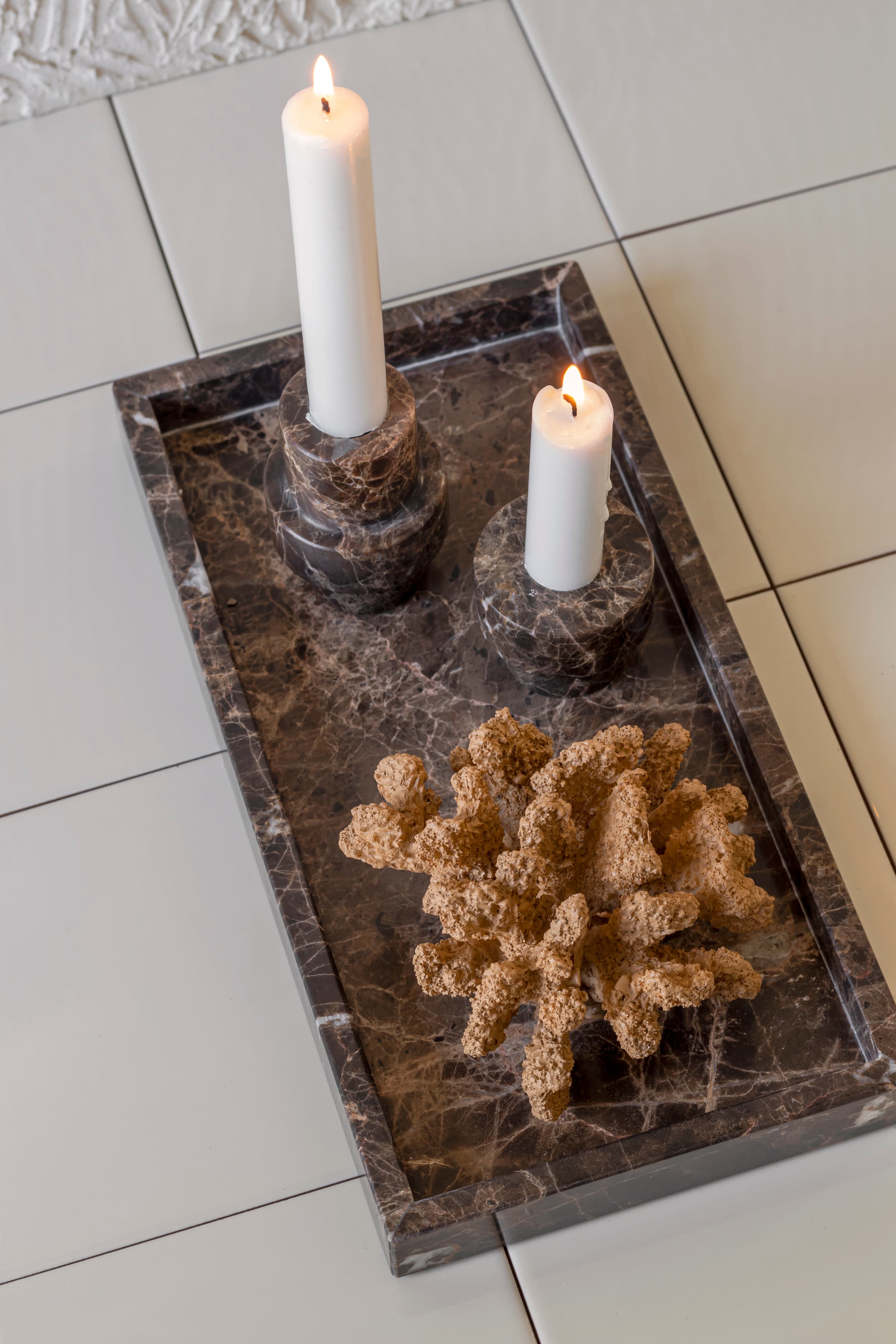 Marble Tarjotin Ruskea 31cm