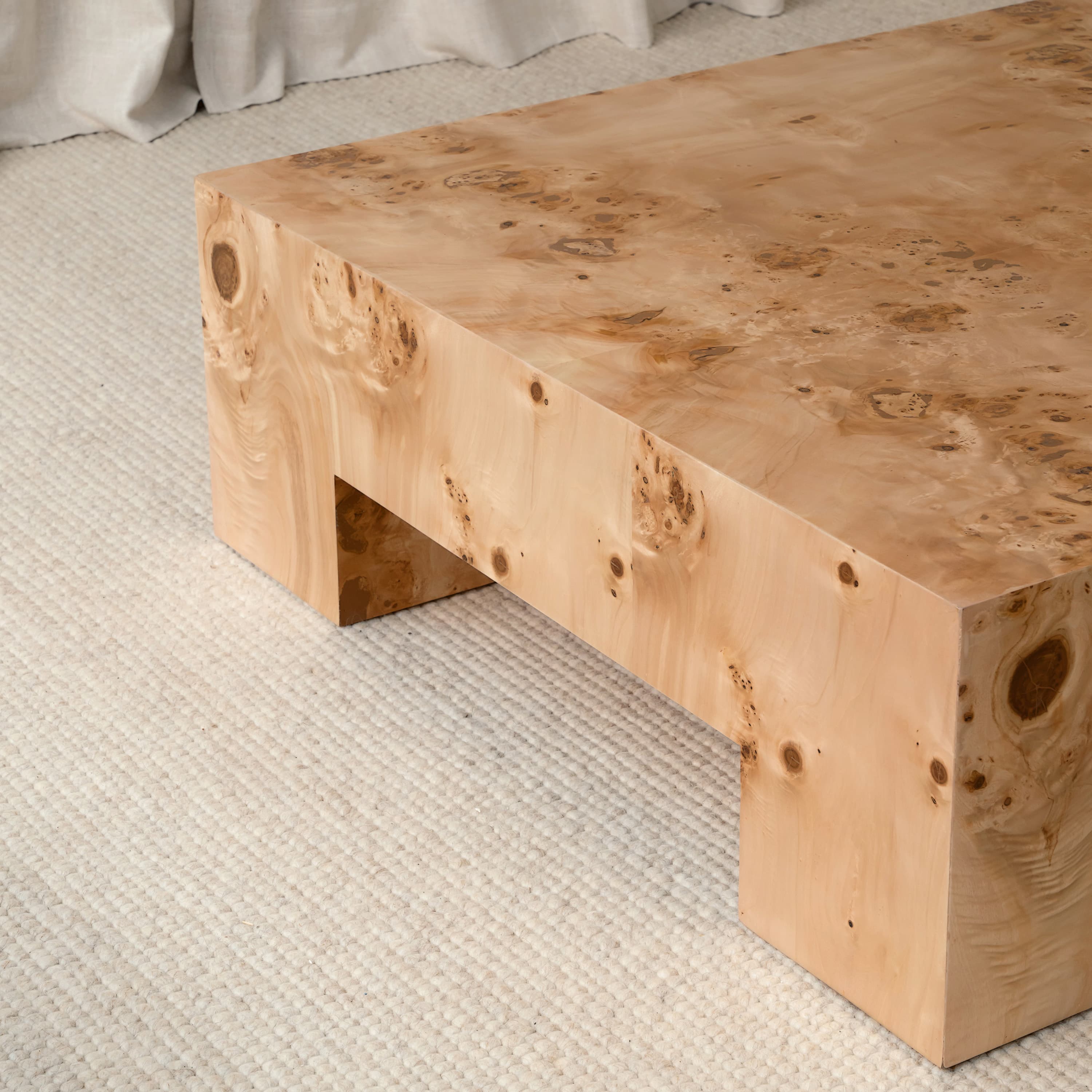Chunky Sohvapöytä Poppel 130x70