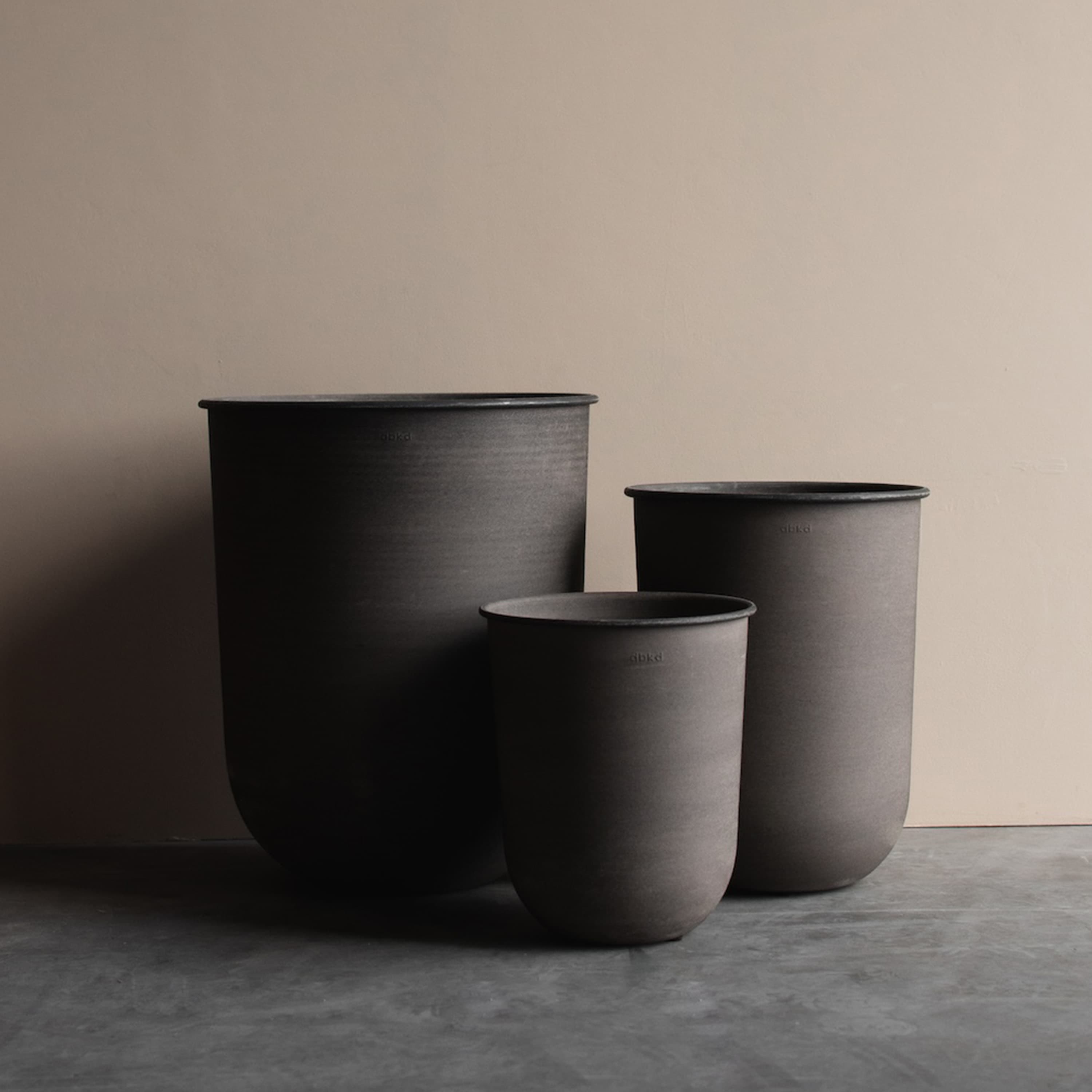 Out Pot Brown 3-pakkaus