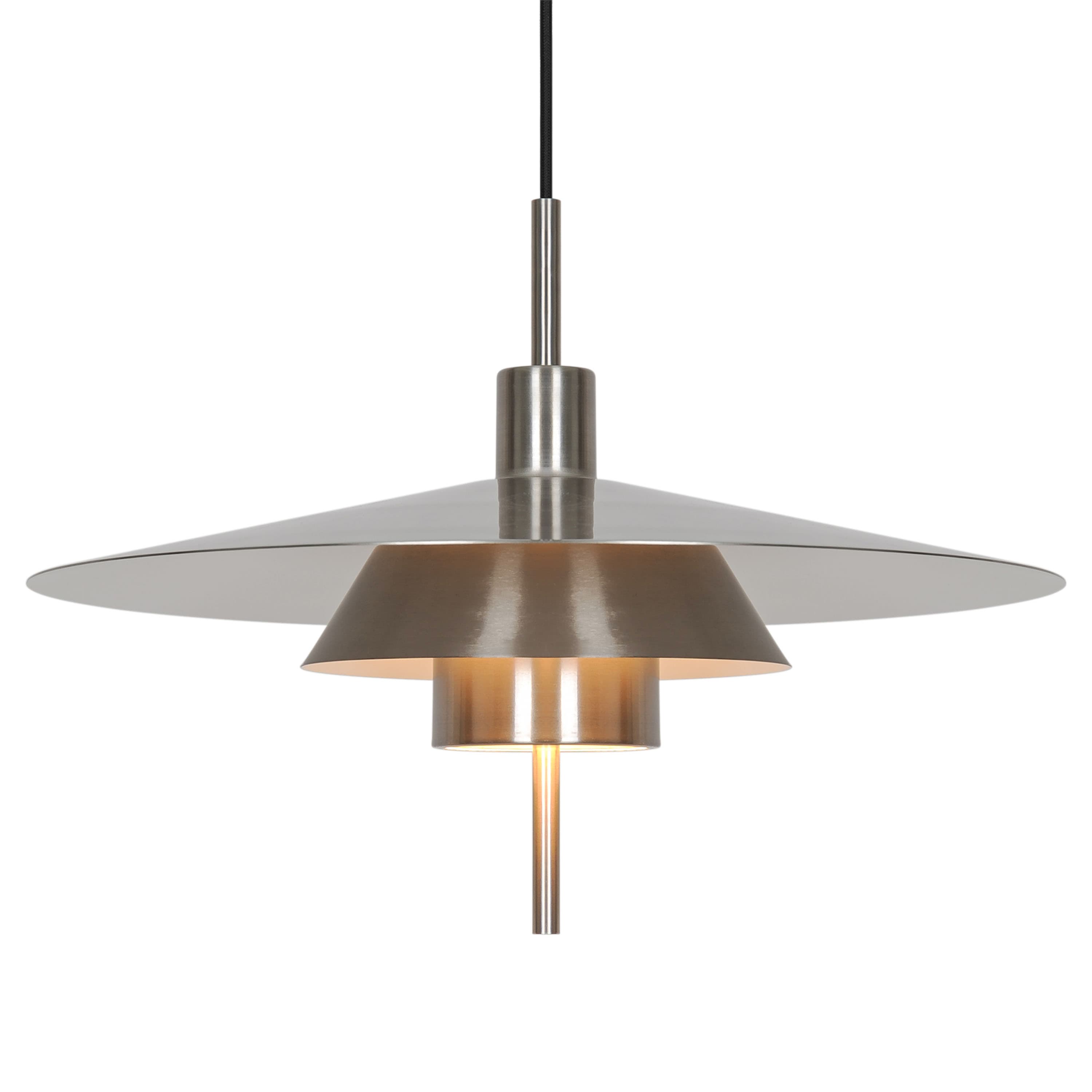 Latika Kattovalaisin Harjattu Kromi Ø45