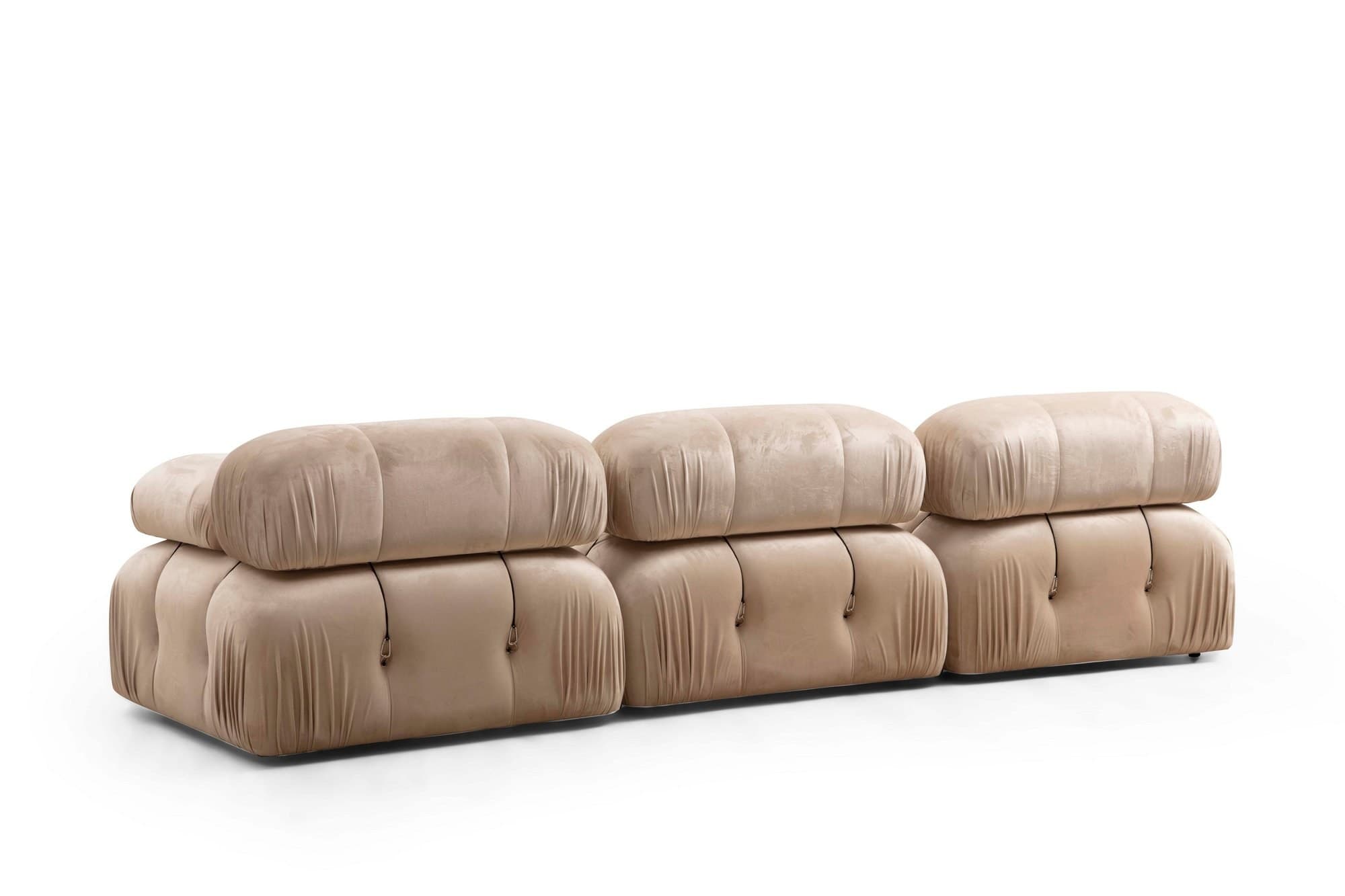 Blanca Keskimmäinen Moduuli Velvet Beige